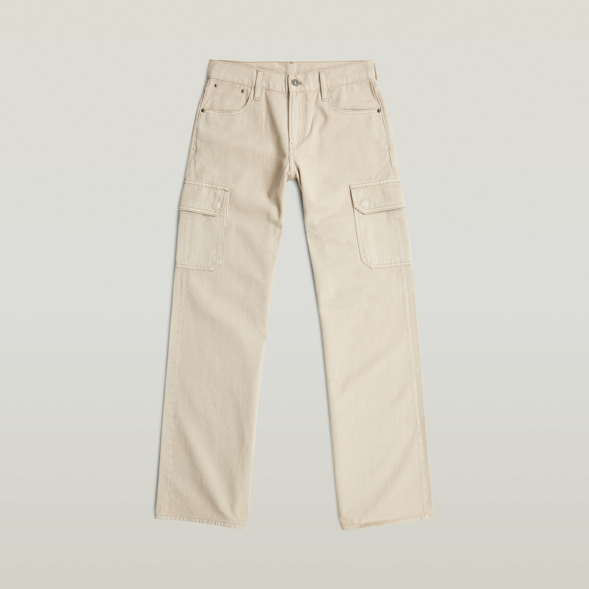 Thumbnail - Judee Cargohose - Beige - Damen