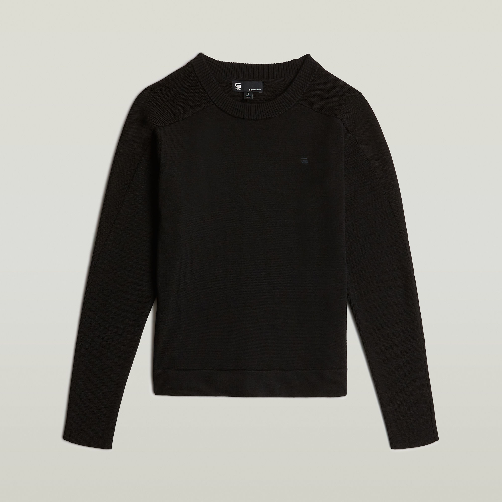 Thumbnail - Core Knit Pullover - Schwarz - Damen