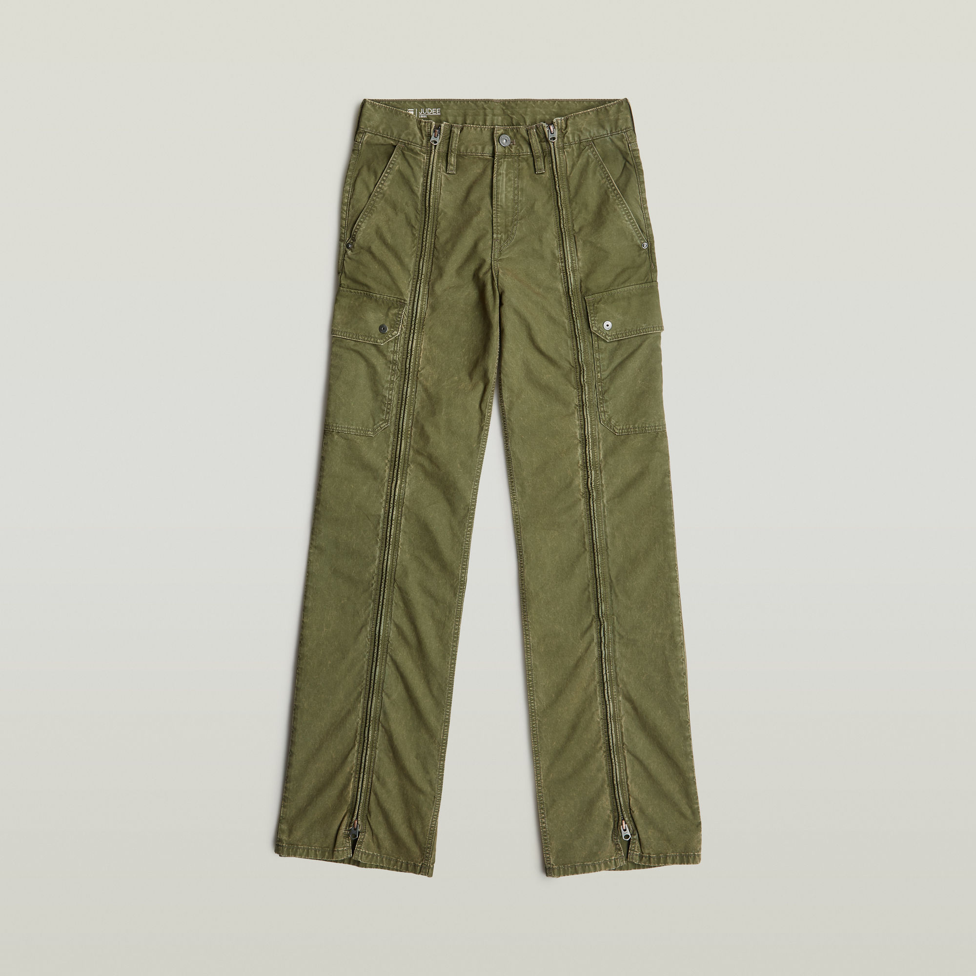 Thumbnail - Hose Zip Judee - Grün - Damen