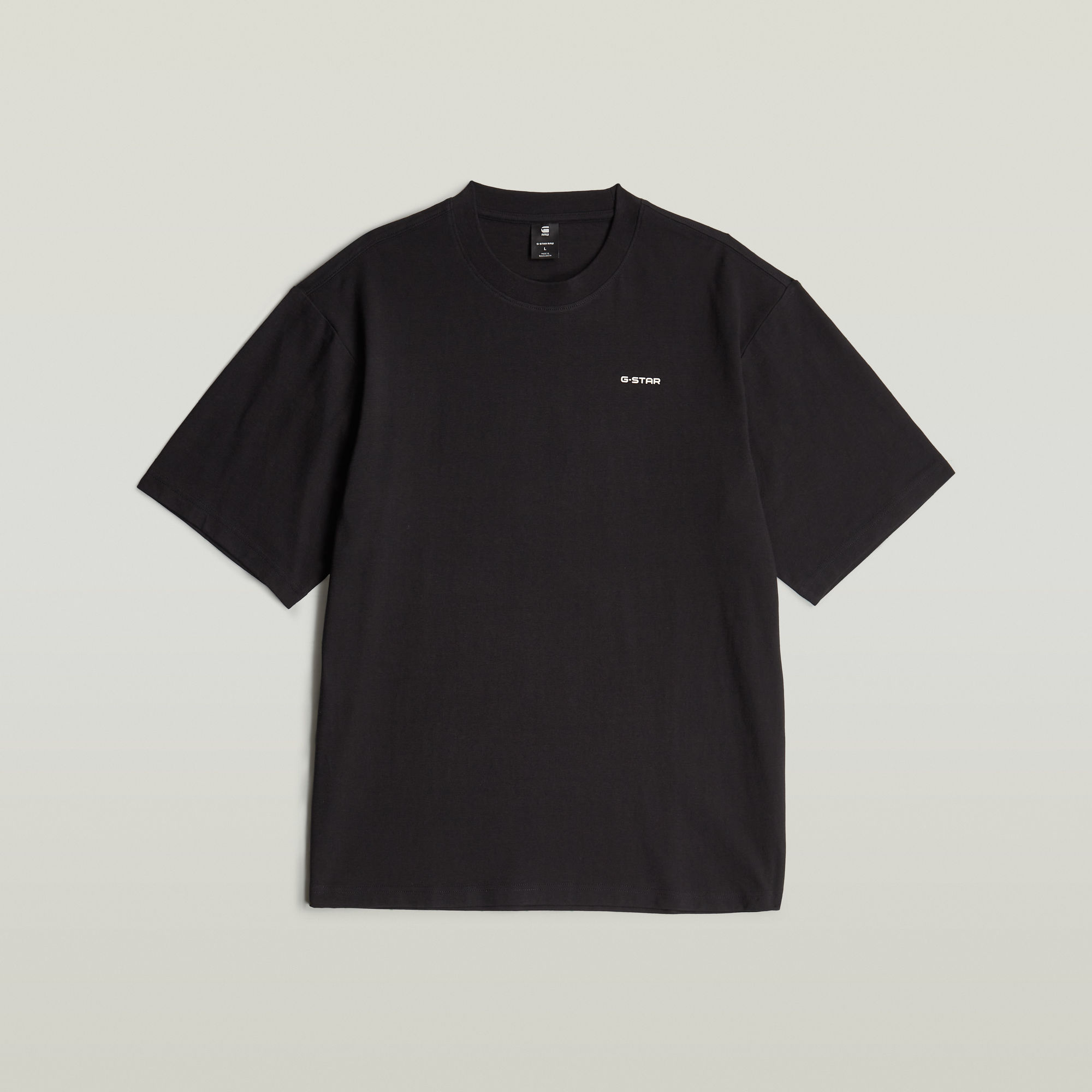 G-Star RAW Boxy Base T-shirt Zwart Heren