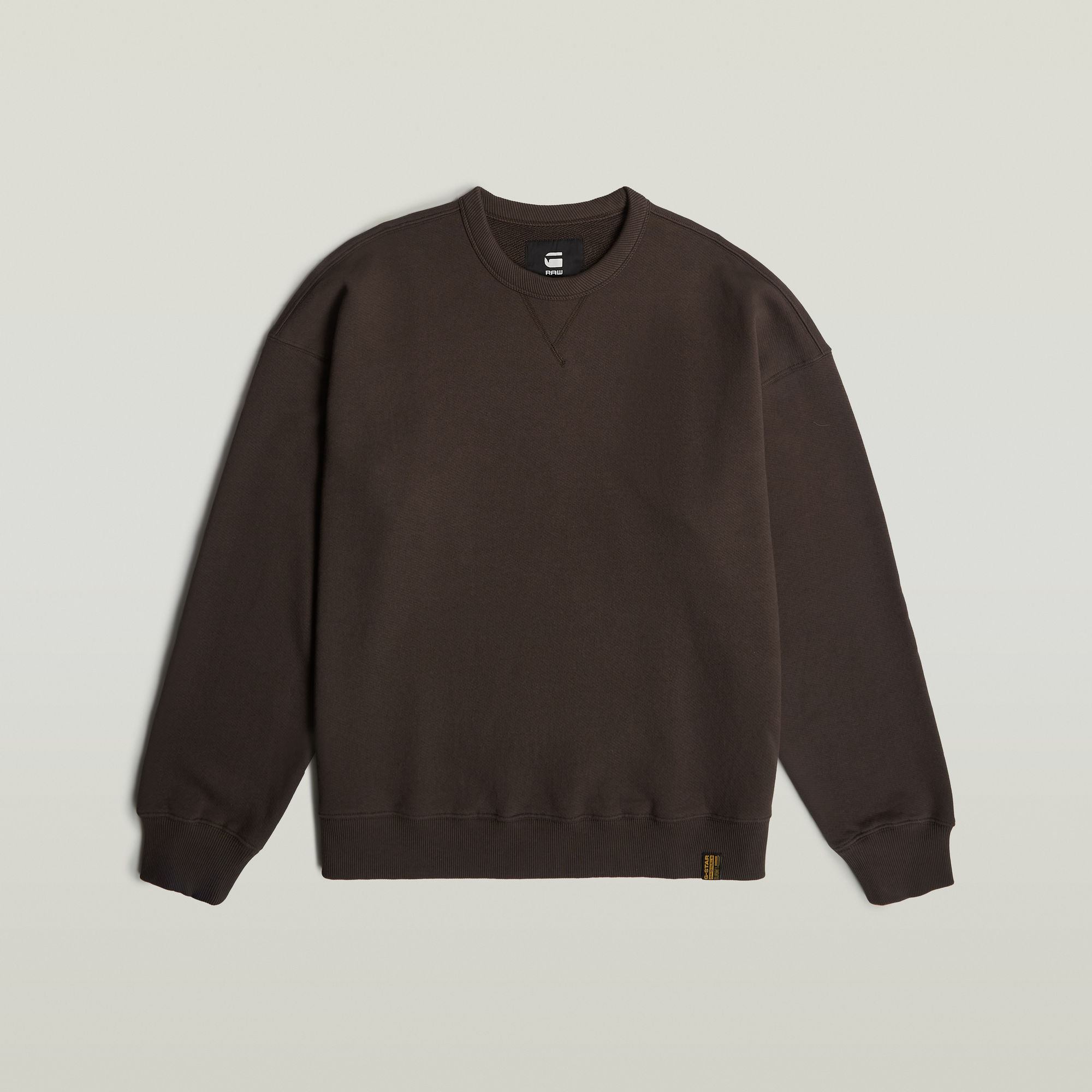 G-Star RAW Essential Loose Sweater Bruin Heren