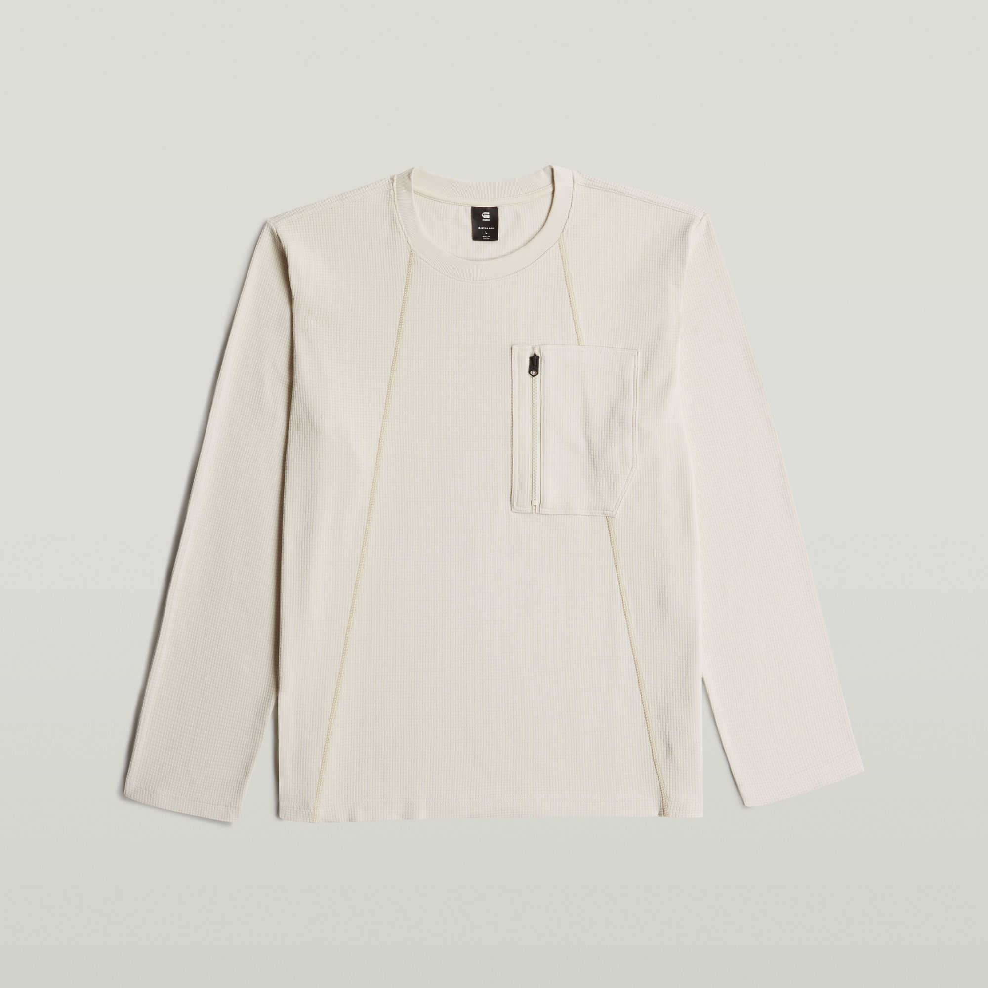 G-Star RAW Tweeter A-Line Pocket T-shirt Wit Heren