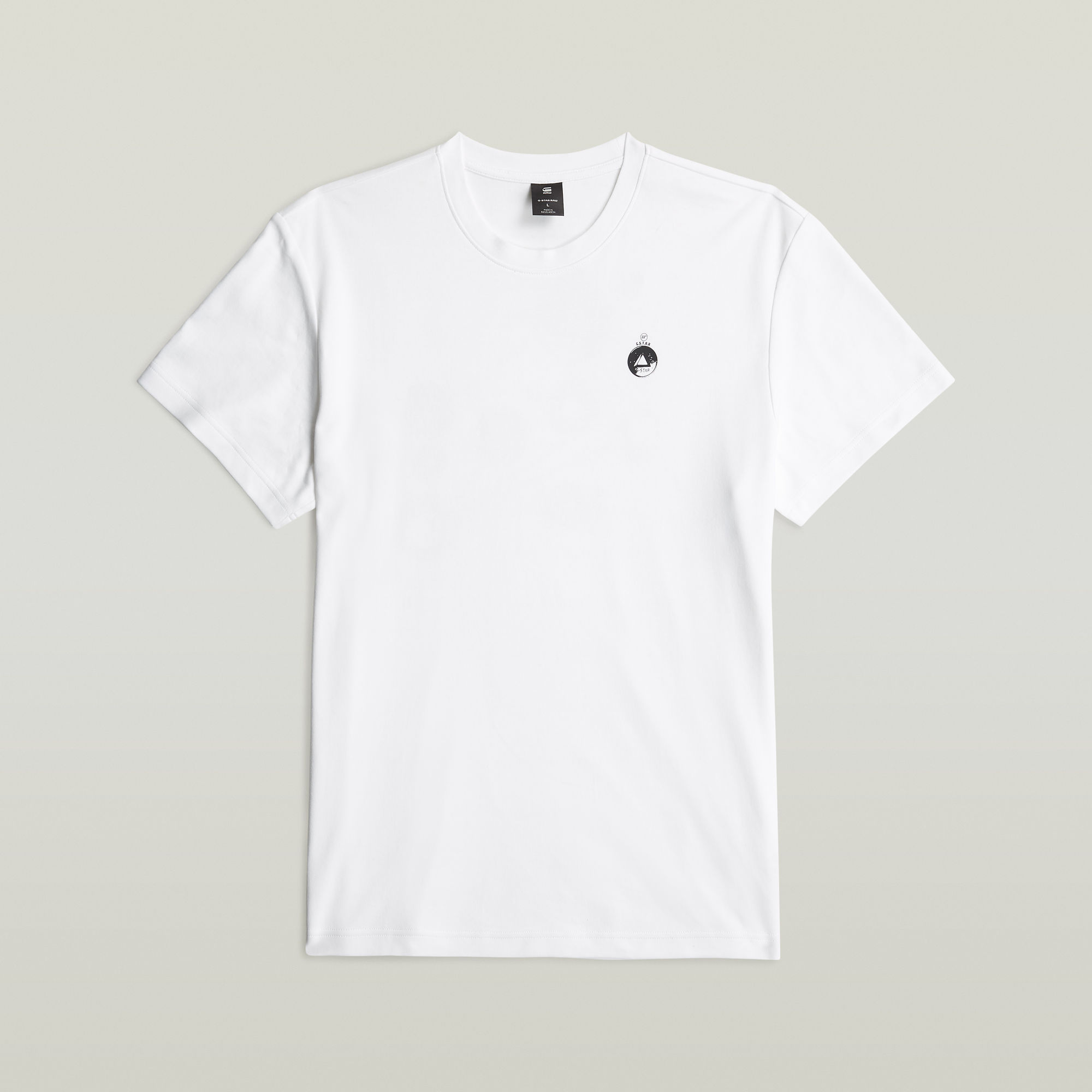 G-Star RAW Trims Back Graphic T-shirt Wit Heren