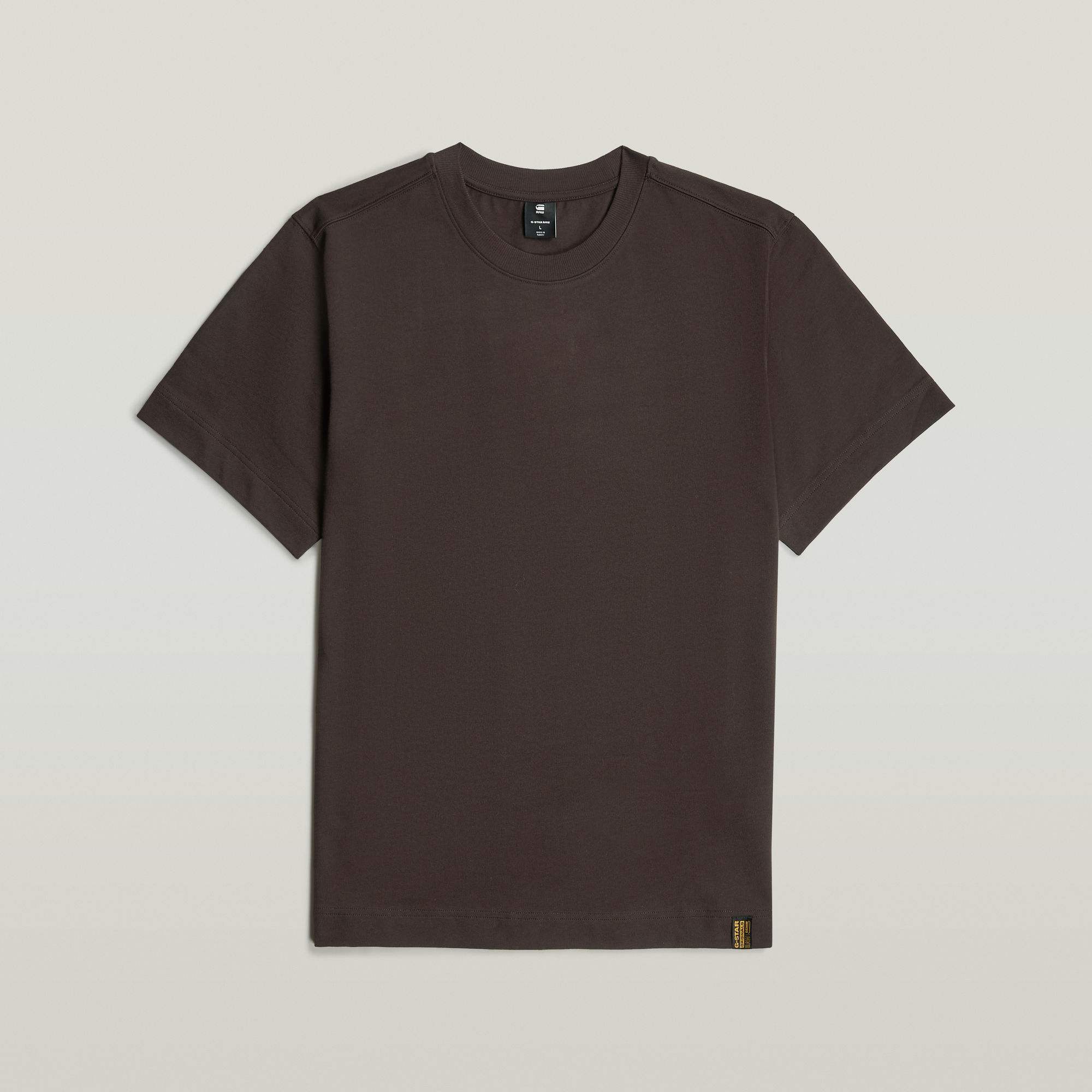 Thumbnail - Essential T-Shirt - Braun - Herren