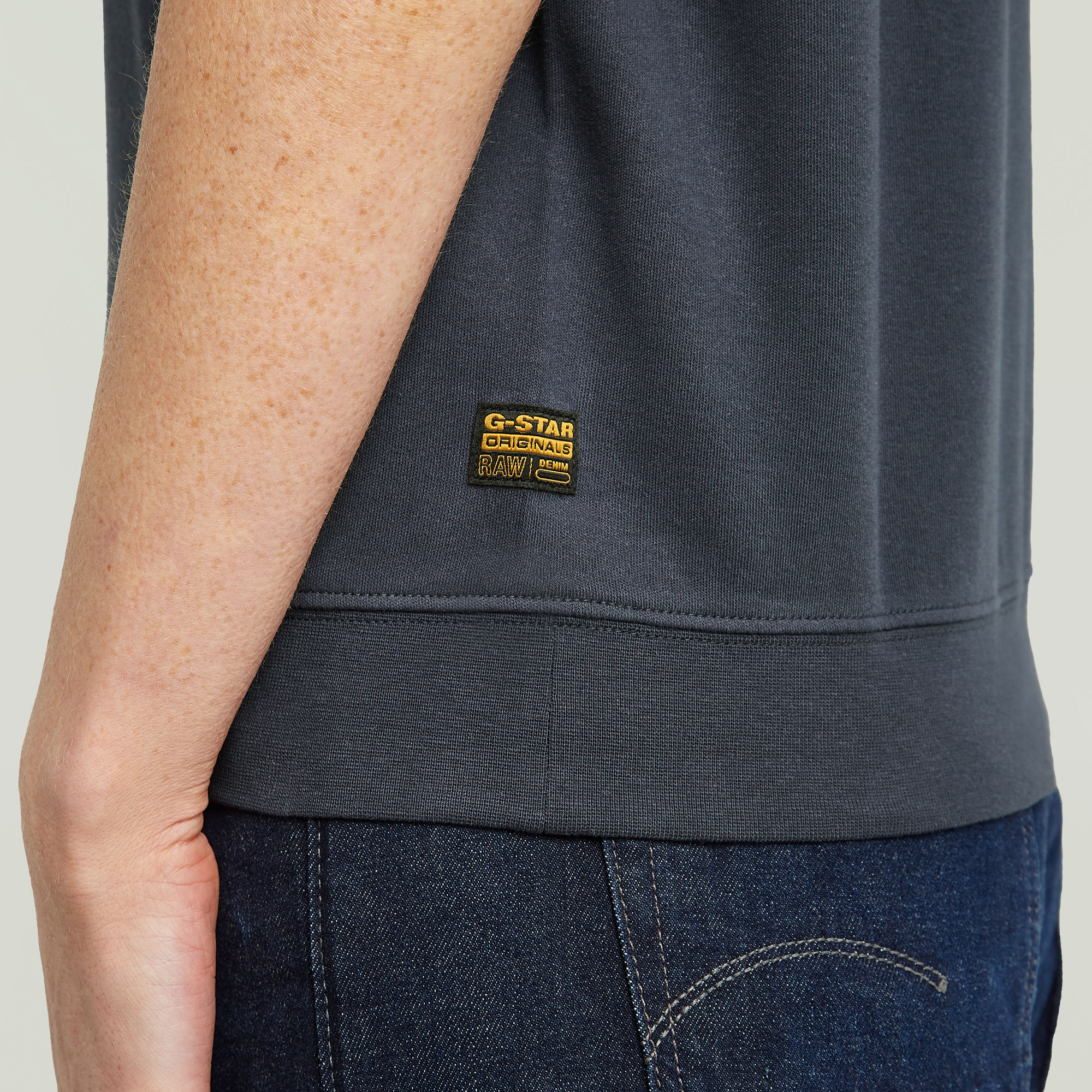 G-Star RAW Raglan T-shirt Donkerblauw Dames