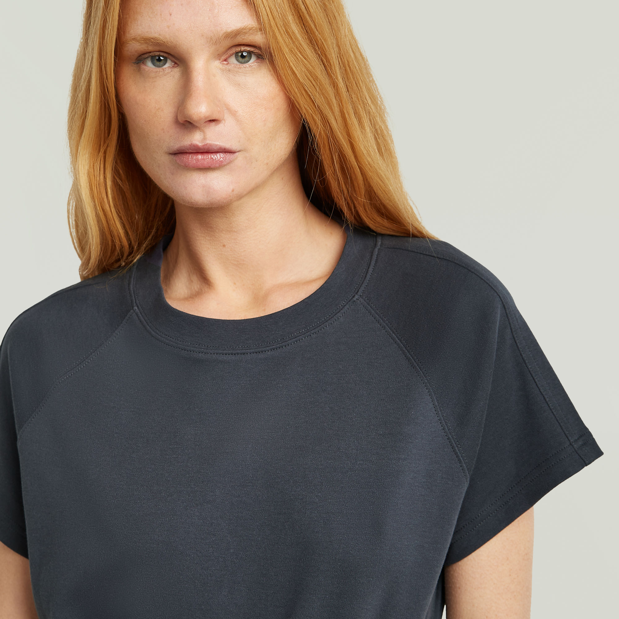G-Star RAW Raglan T-shirt Donkerblauw Dames