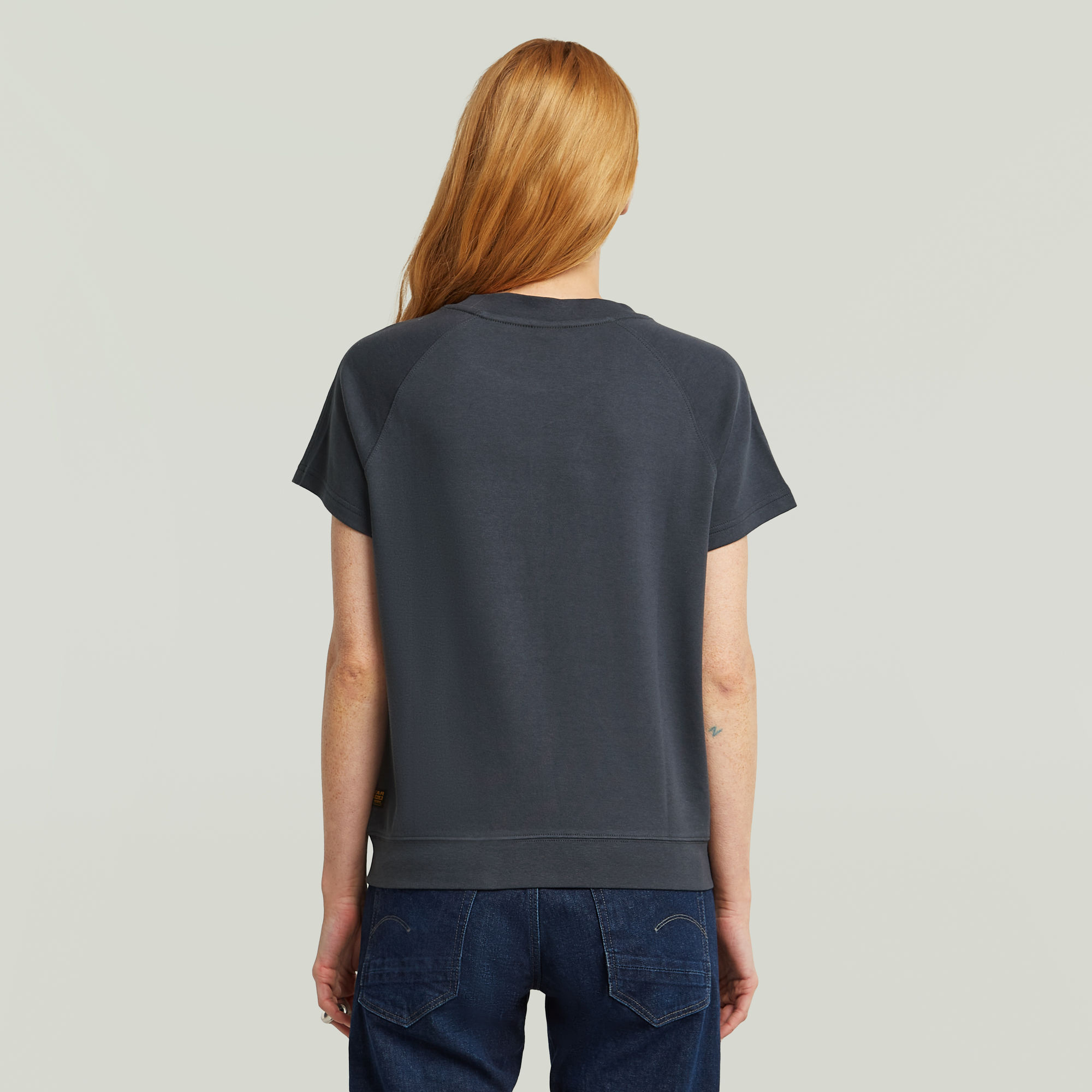 G-Star RAW Raglan T-shirt Donkerblauw Dames