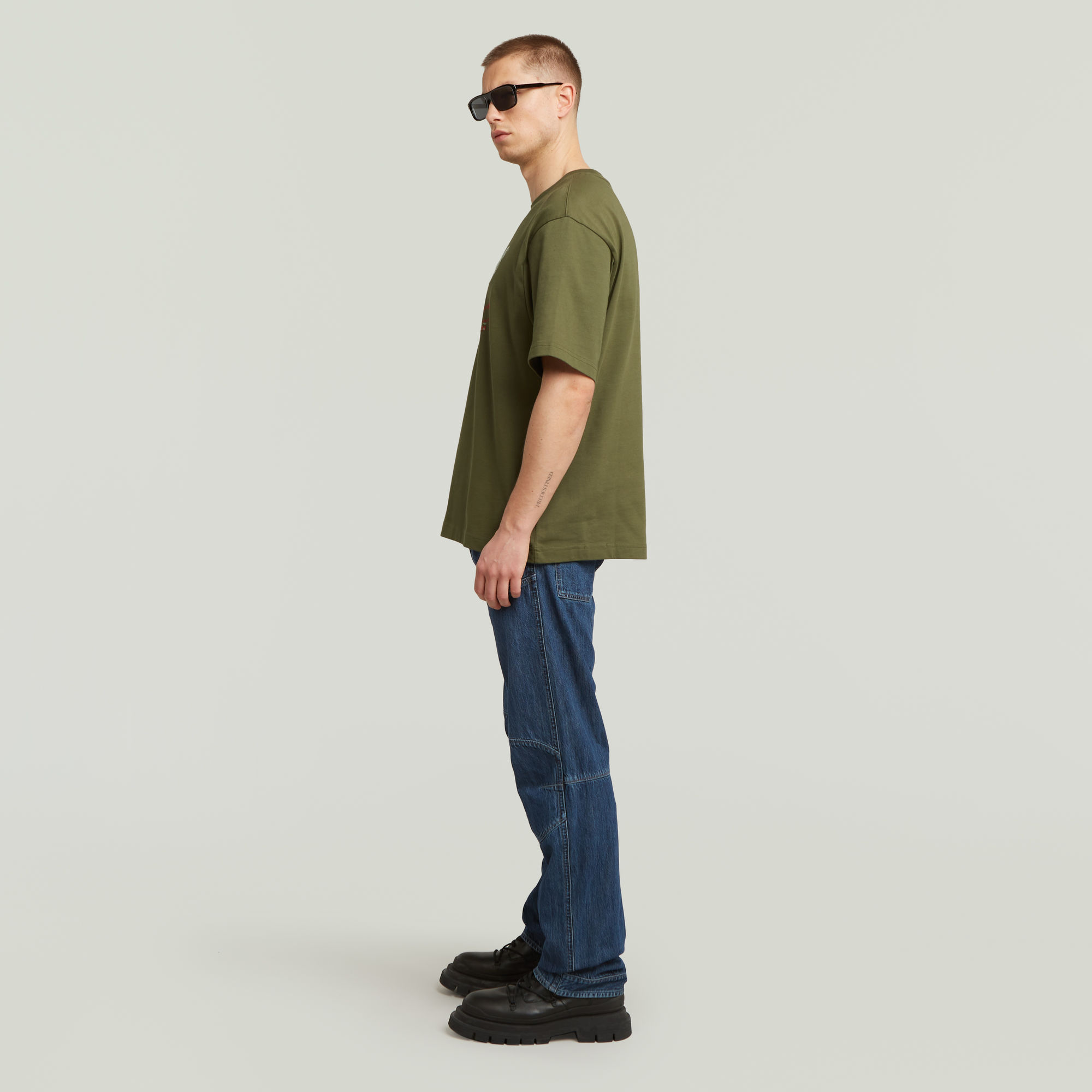G-Star RAW G-STAR Elwood 3D Regular Jeans Donkerblauw Heren