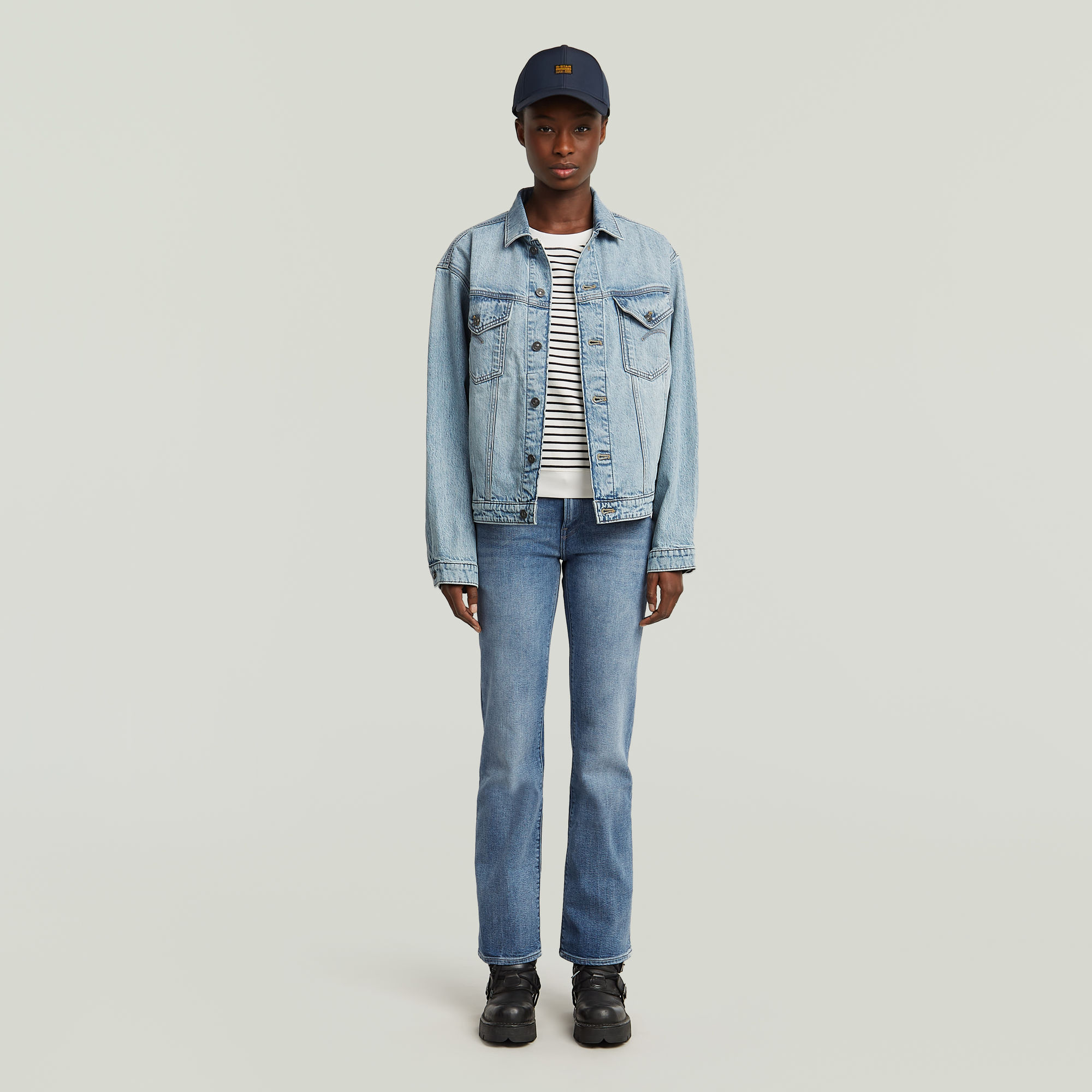 G-Star RAW Raglan Top Meerkleurig Dames