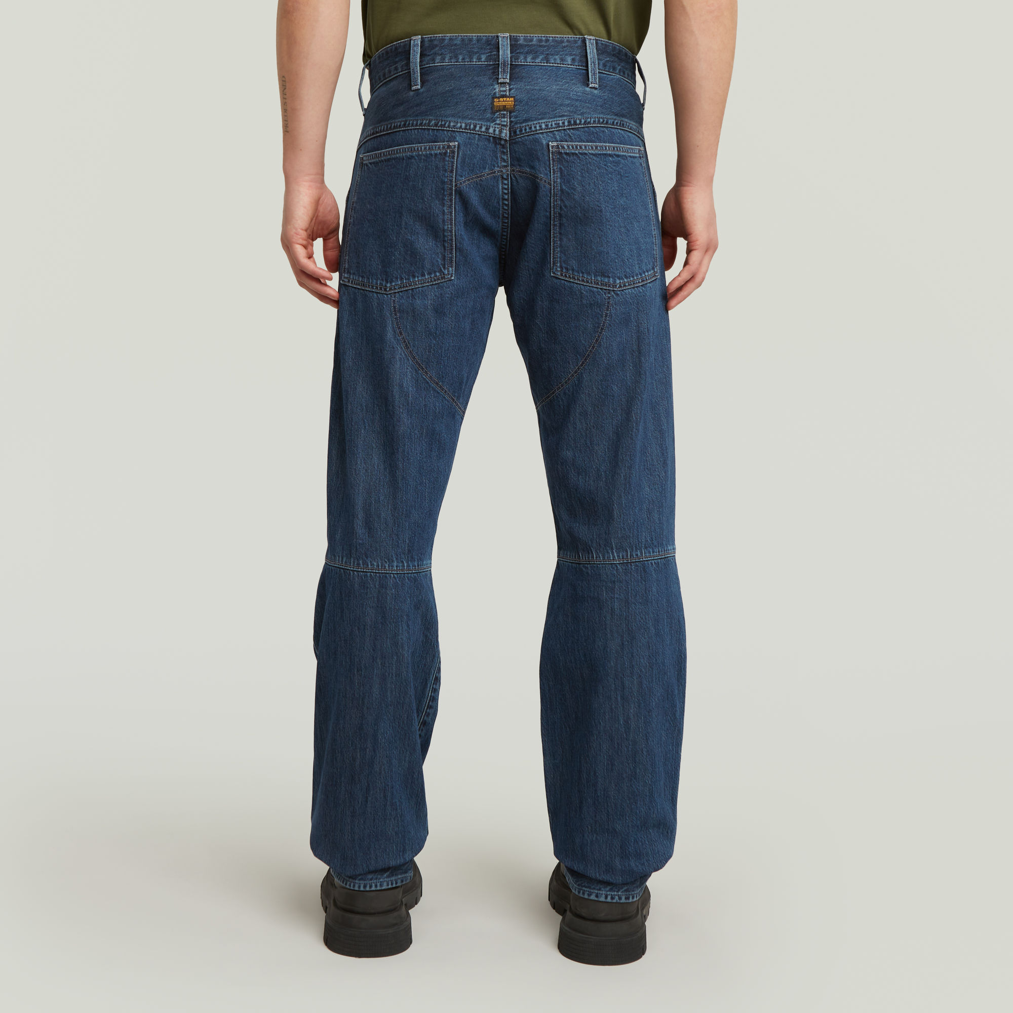 G-Star RAW G-STAR Elwood 3D Regular Jeans Donkerblauw Heren
