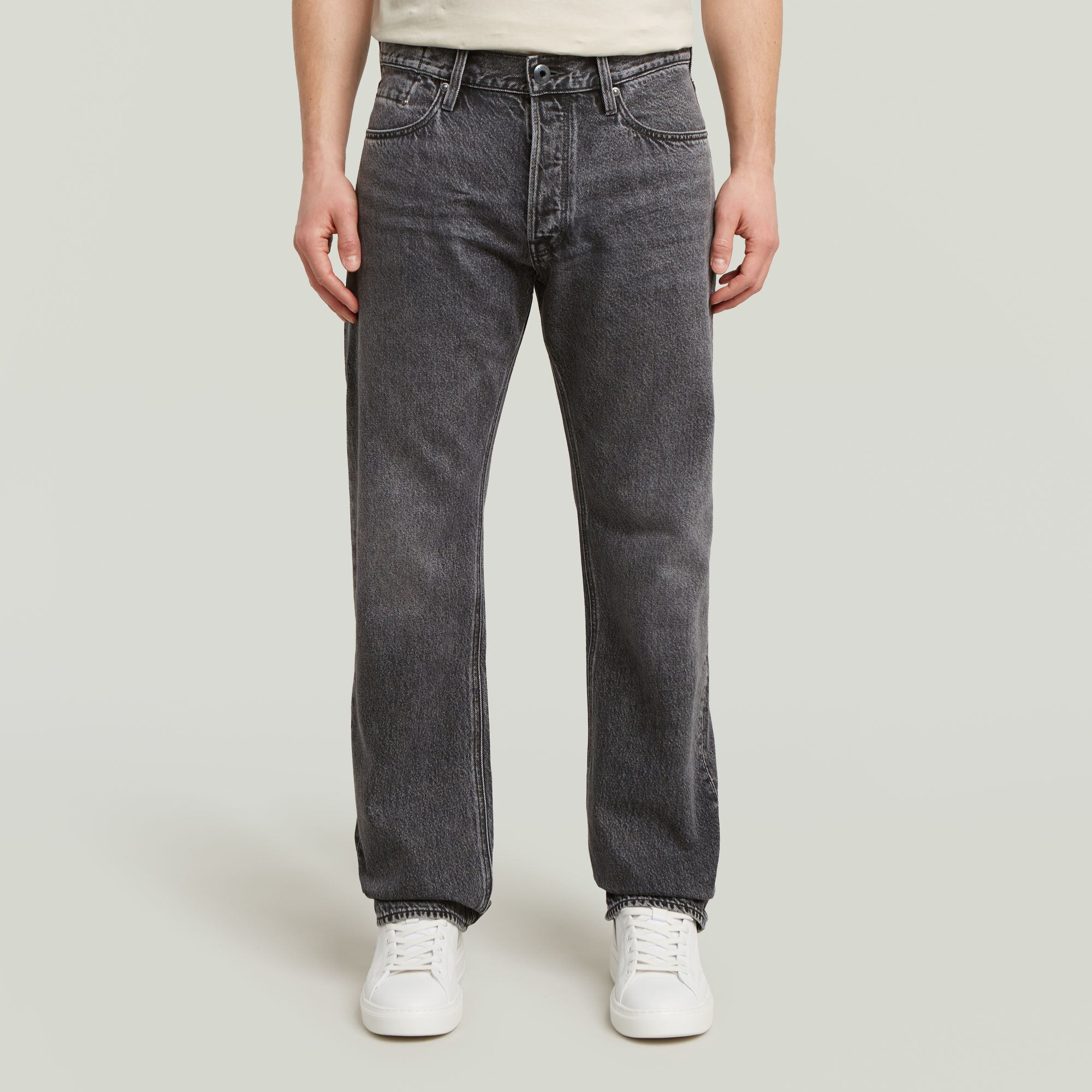 

Dakota Regular Straight Jeans - Grey - Men
