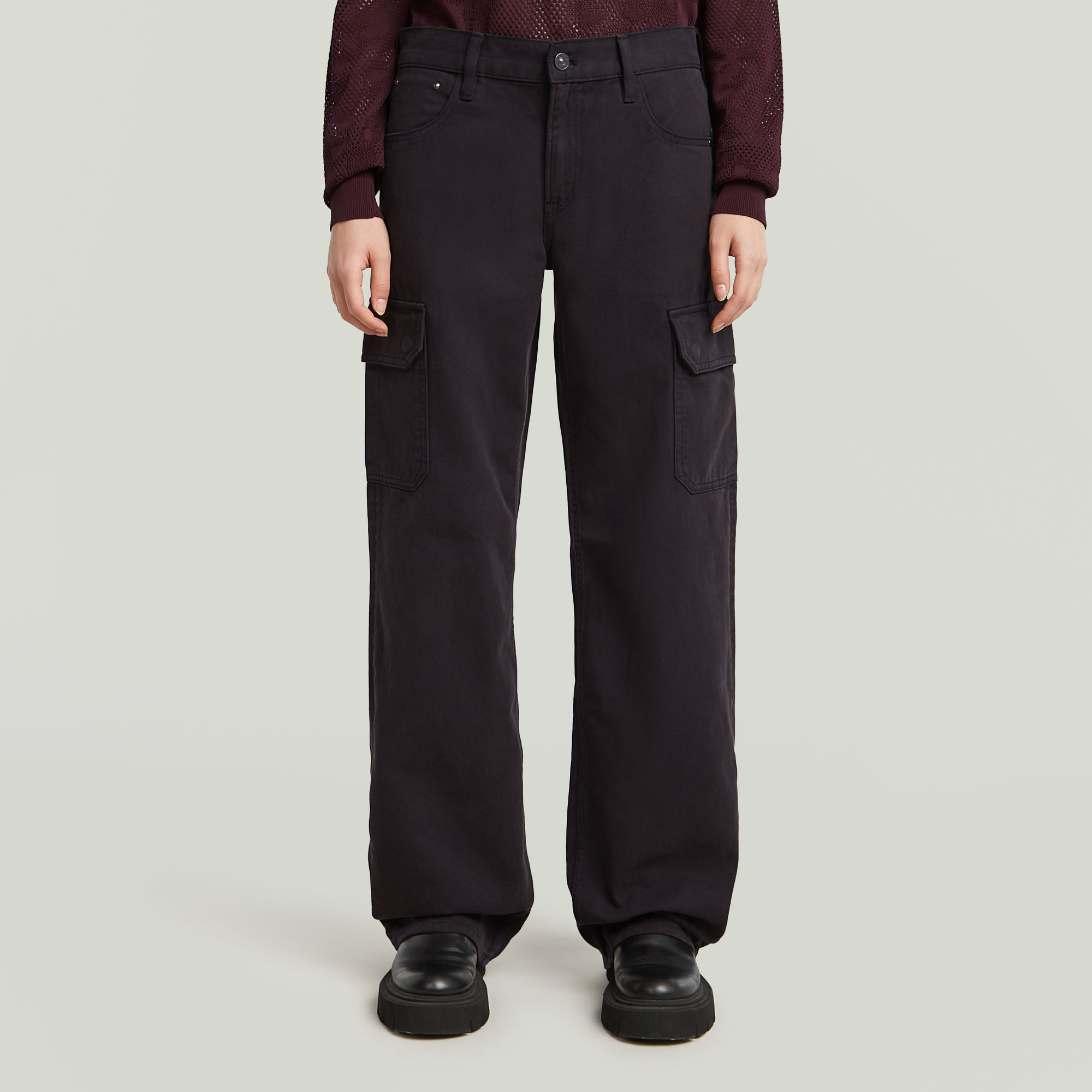 G-Star RAW Judee Cargobroek - Zwart - Dames