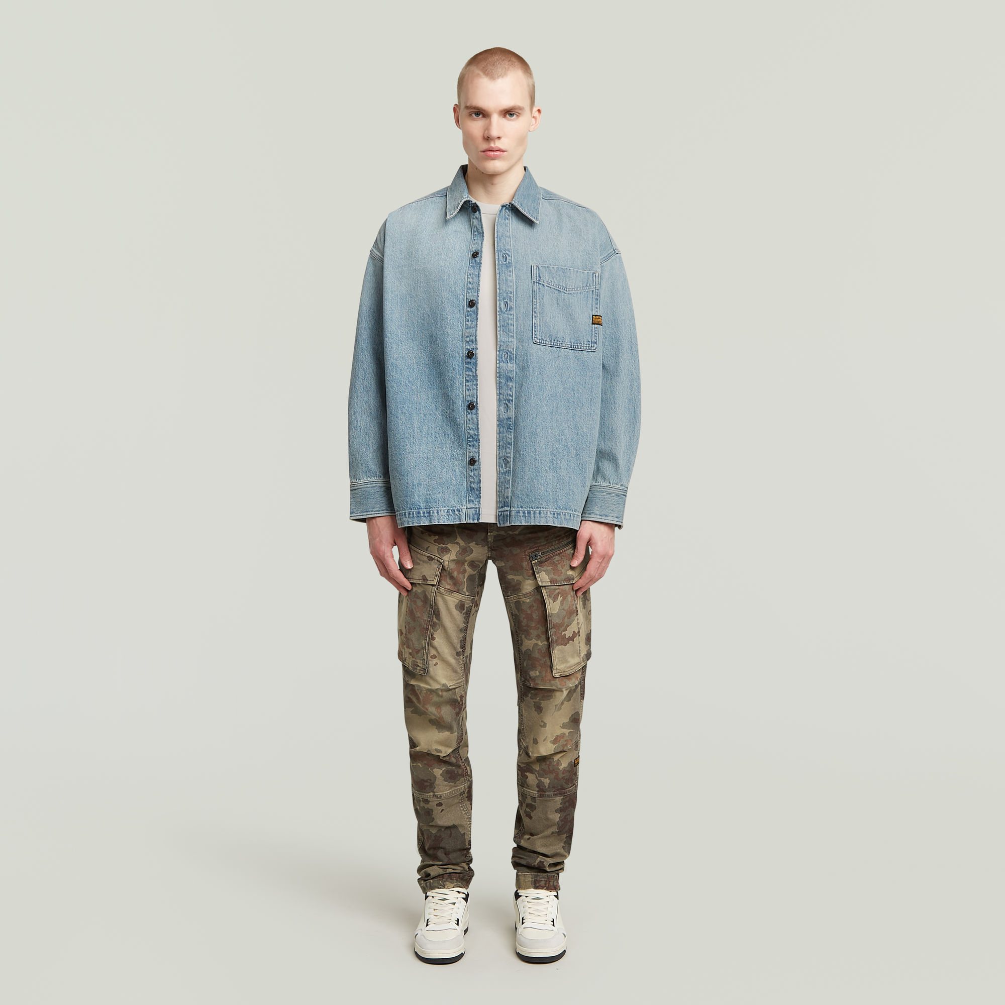 G-Star RAW Boxy Fit Overshirt Anders Heren