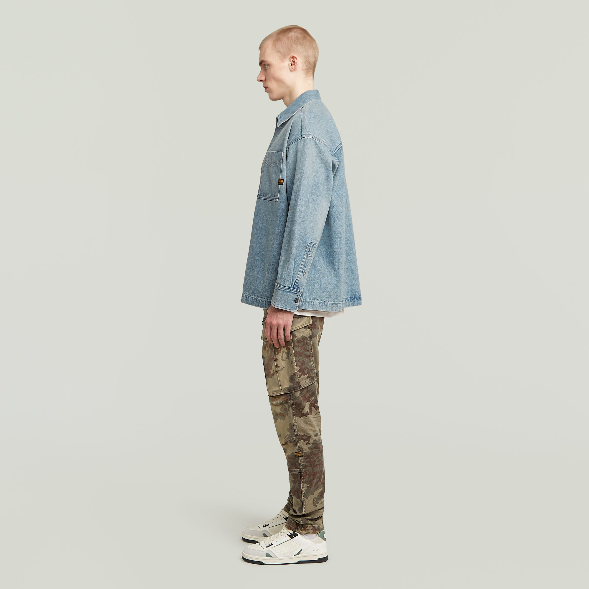 G-Star RAW Boxy Fit Overshirt Anders Heren