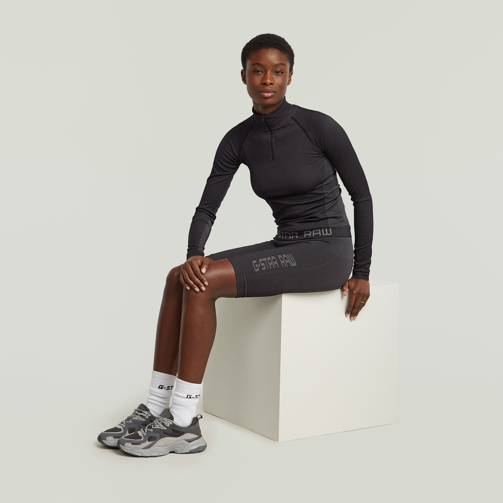G-Star RAW Seamless Short Zwart Dames