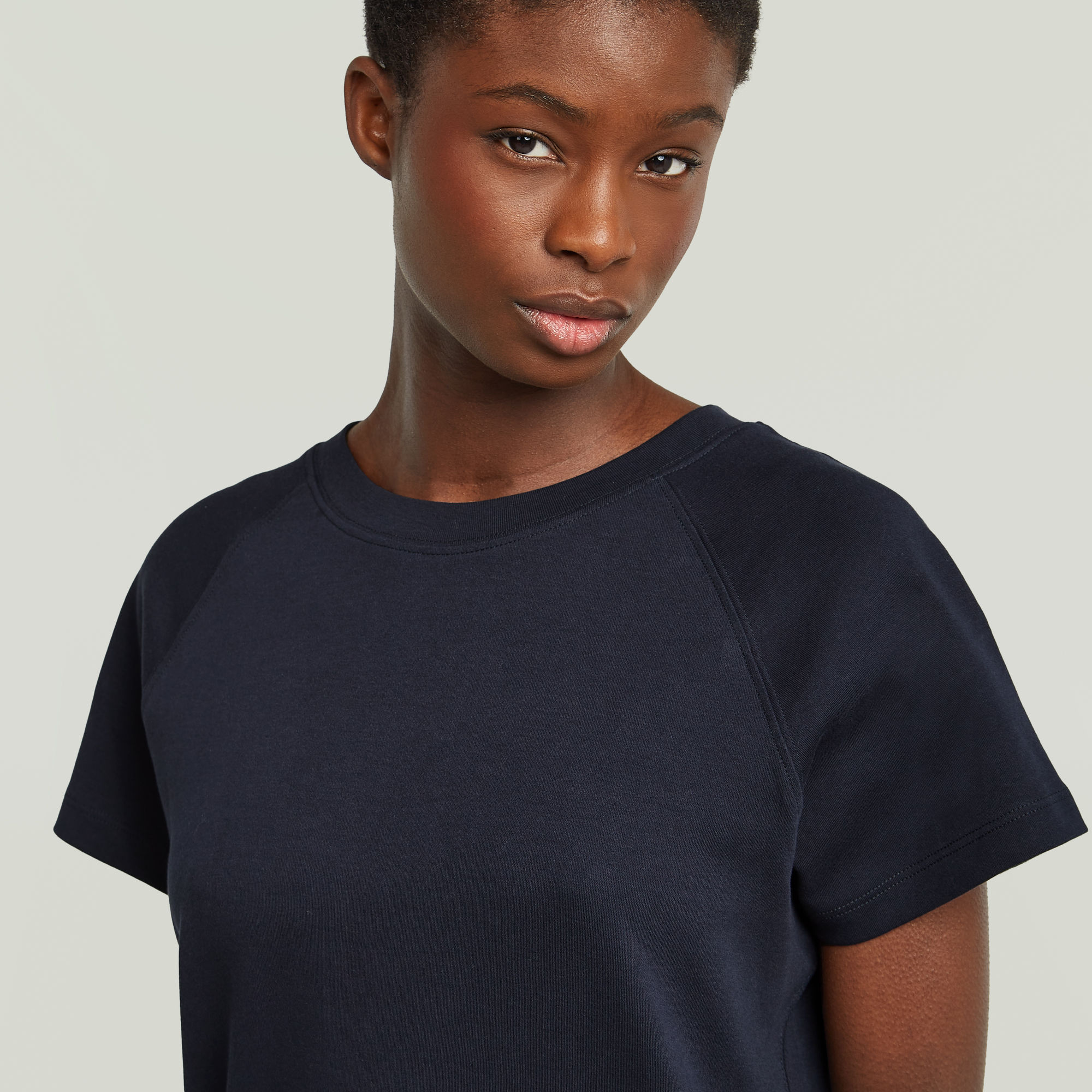 G-Star RAW Raglan Top Donkerblauw Dames