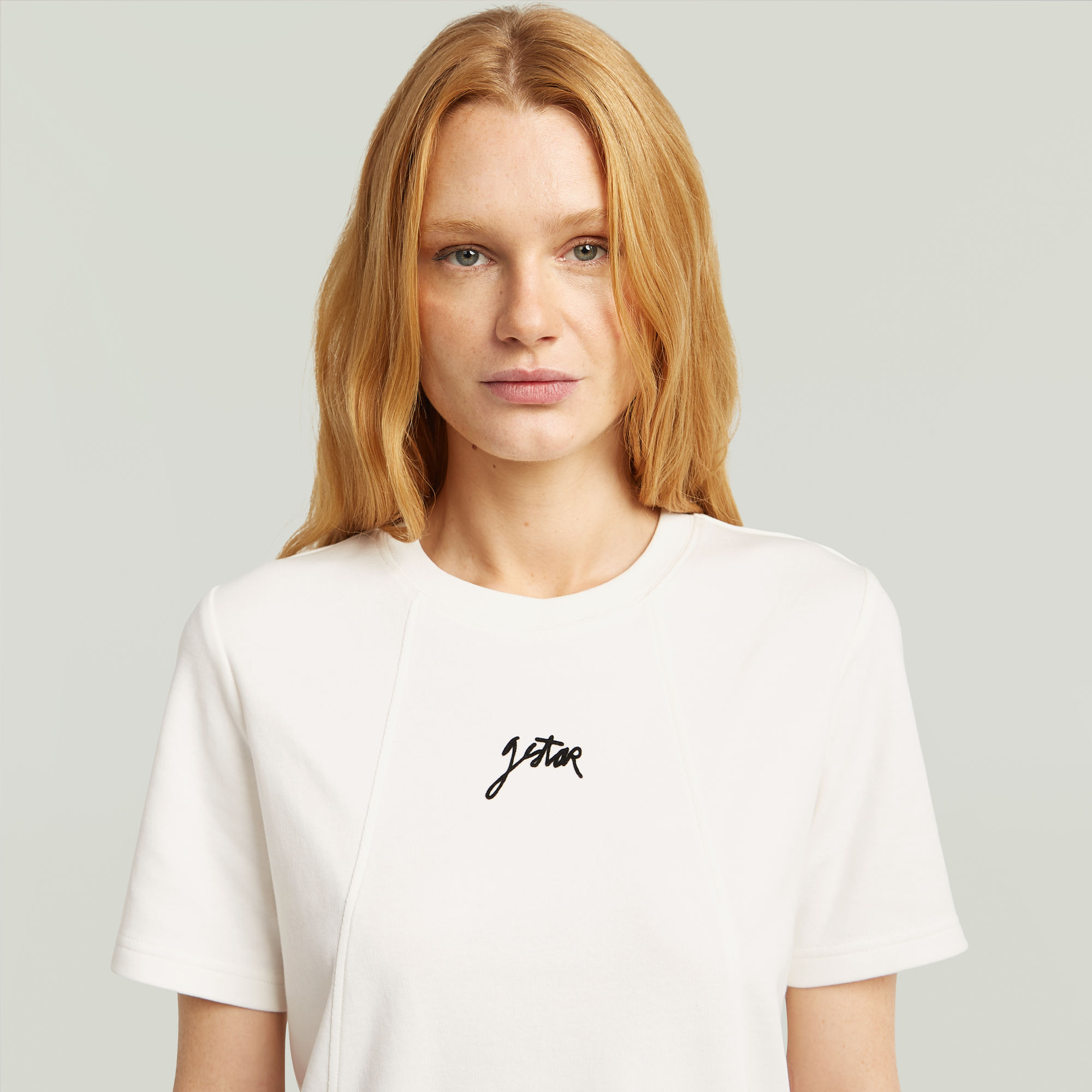 G-Star RAW Script T-shirt Wit Dames