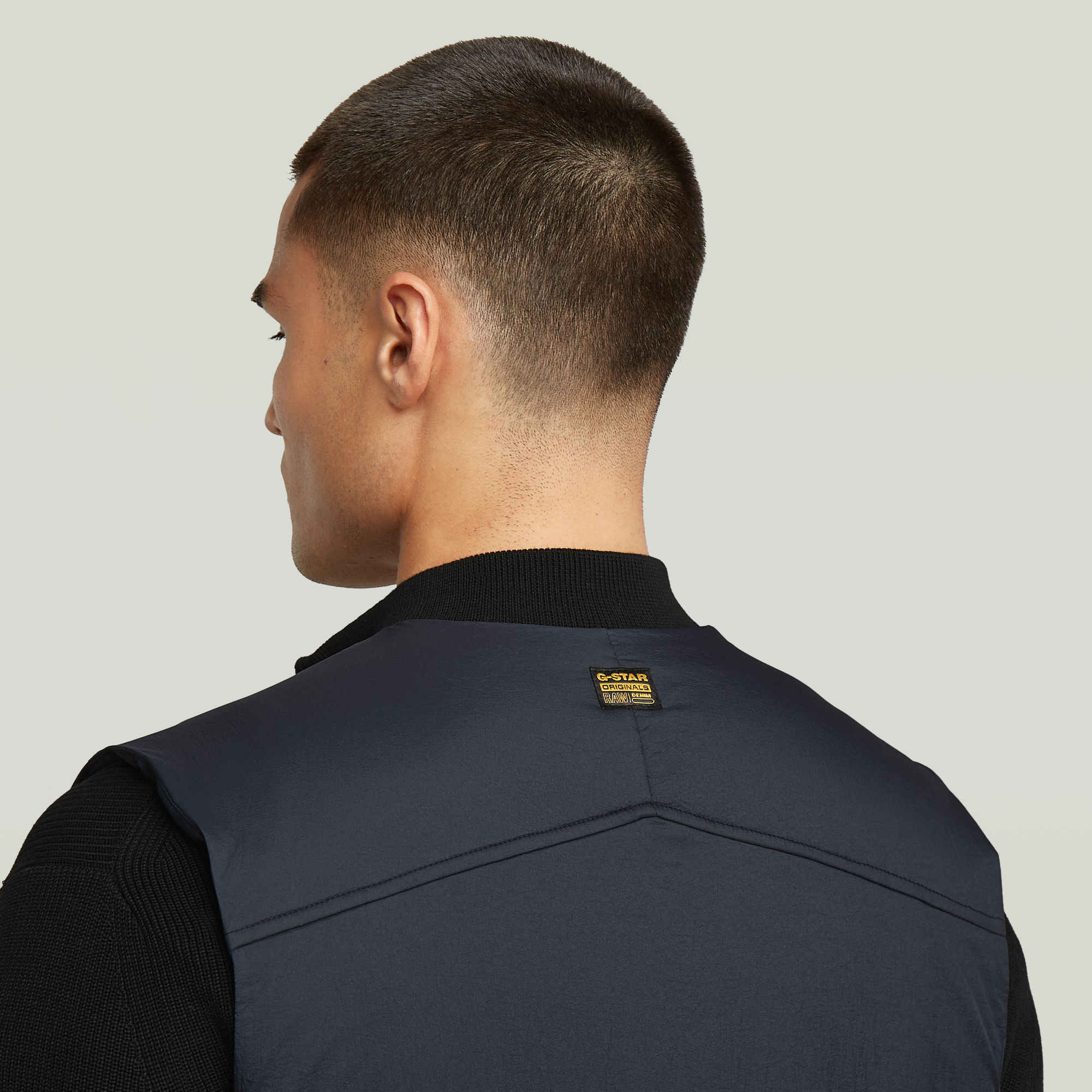 G-Star RAW Lightweight Cloud Vest Donkerblauw Heren