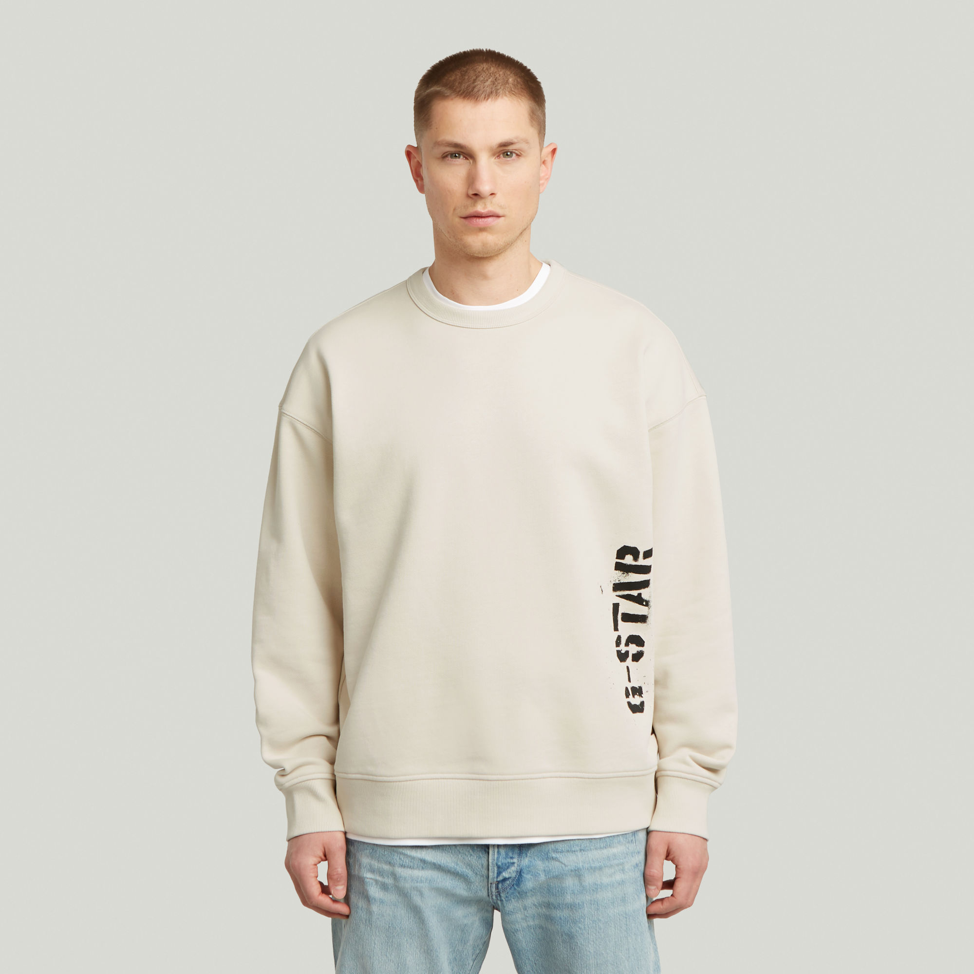 Sweat Sprayed 89 Graphic Loose - s - G-Star RAW - Modalova