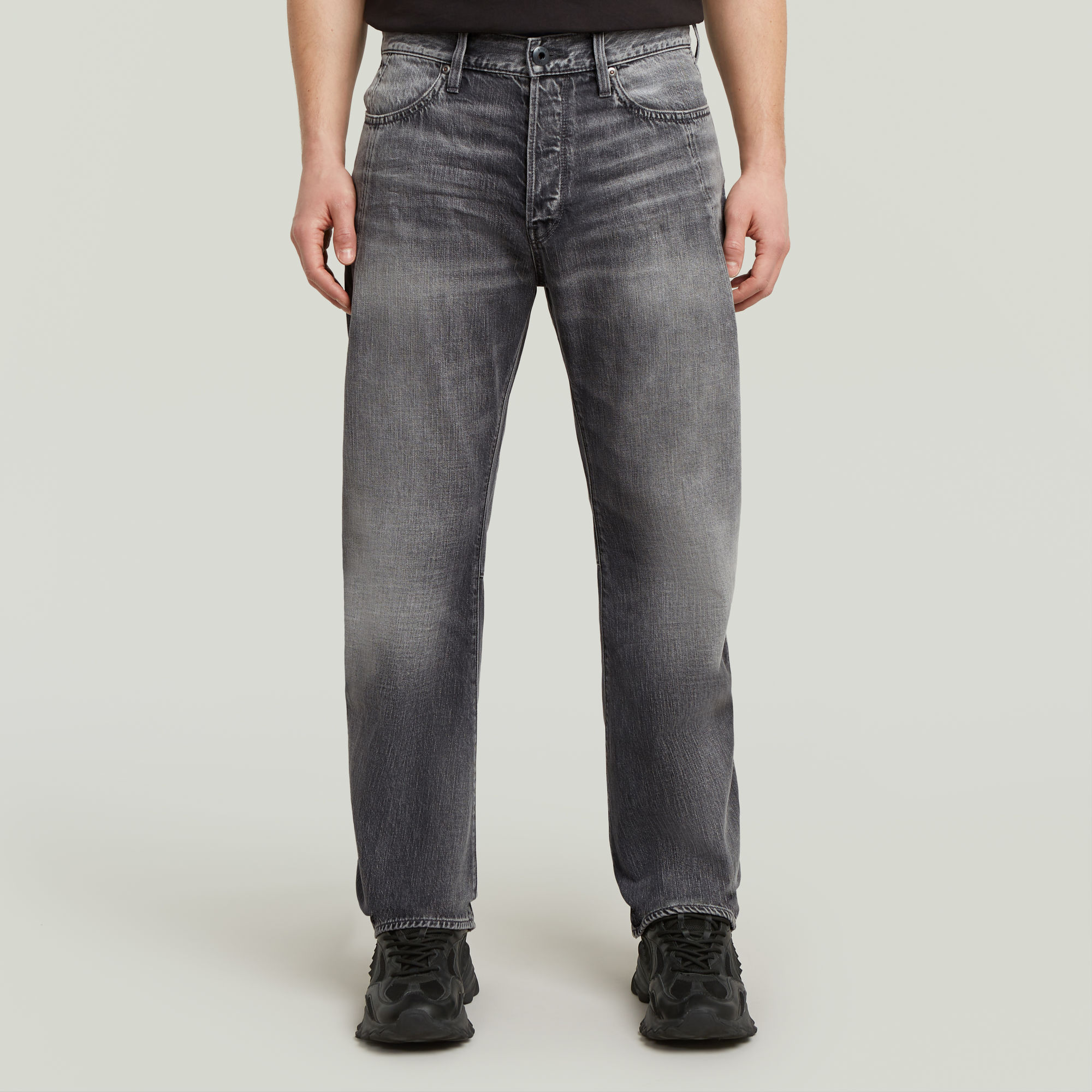 Contor 3D Regular Jeans - Grau - Herren