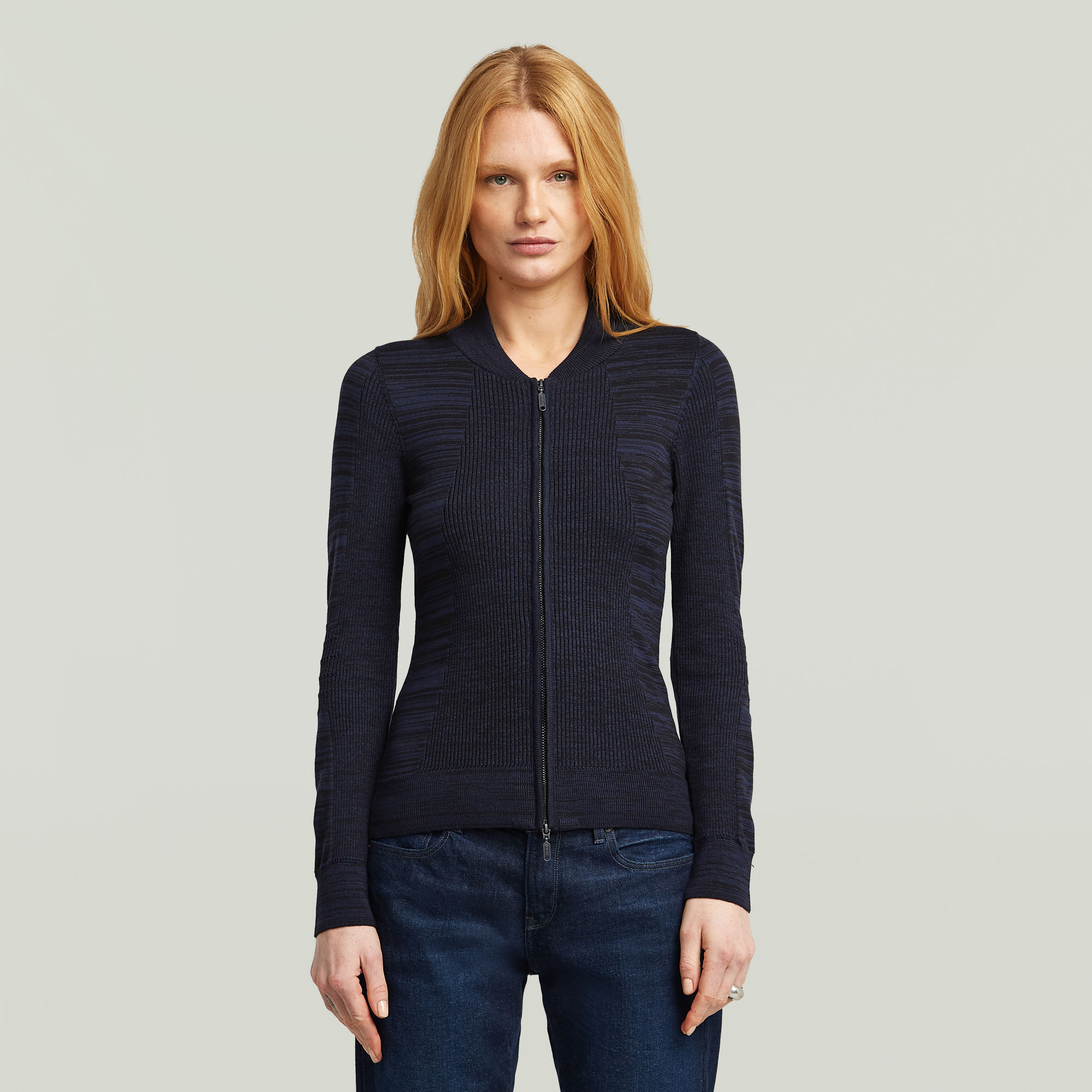 Pull 3D Biker Knit Slim Full Zip - s - G-Star RAW - Modalova
