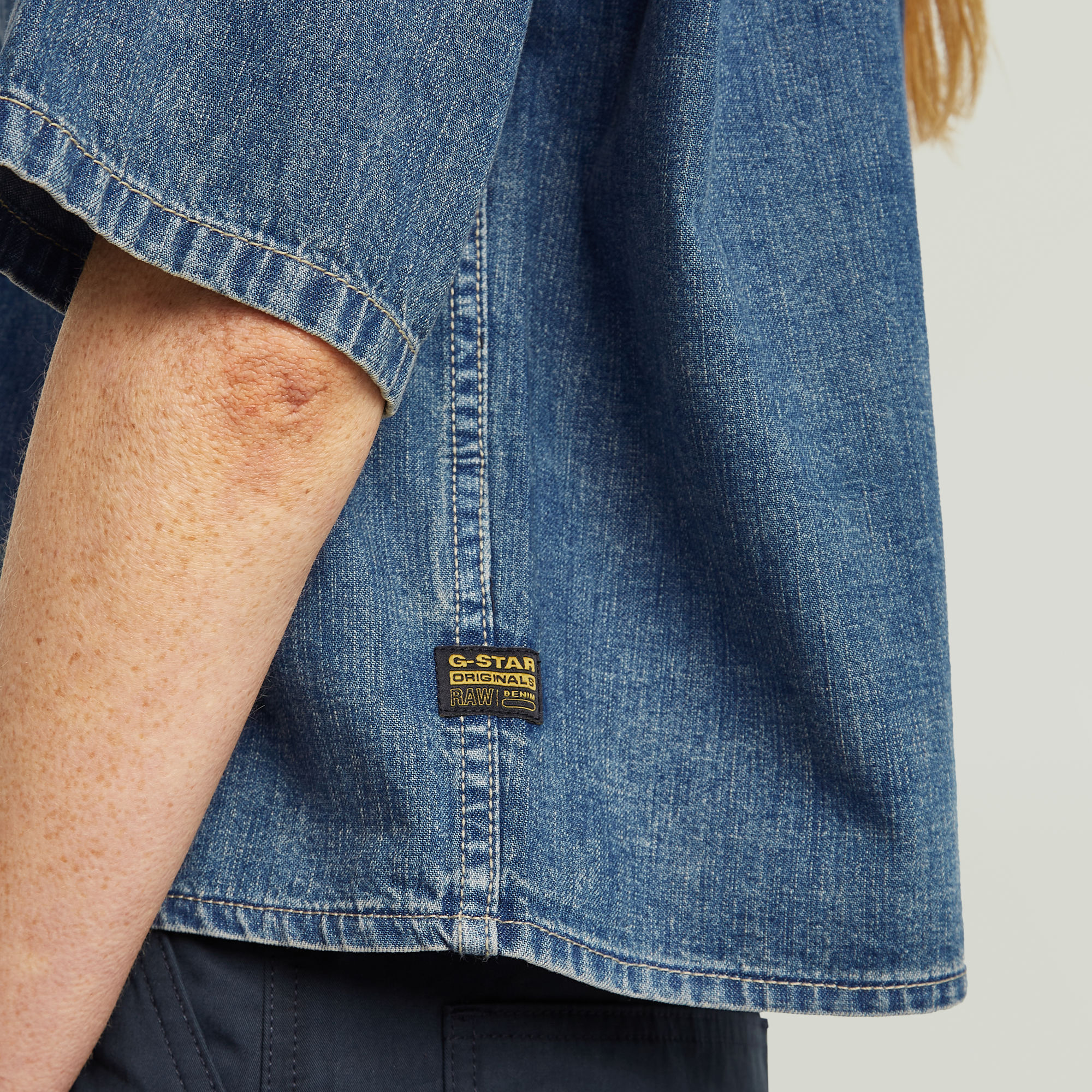 G-Star RAW Boxy Relaxed 1-Pocket Overhemd Anders Dames