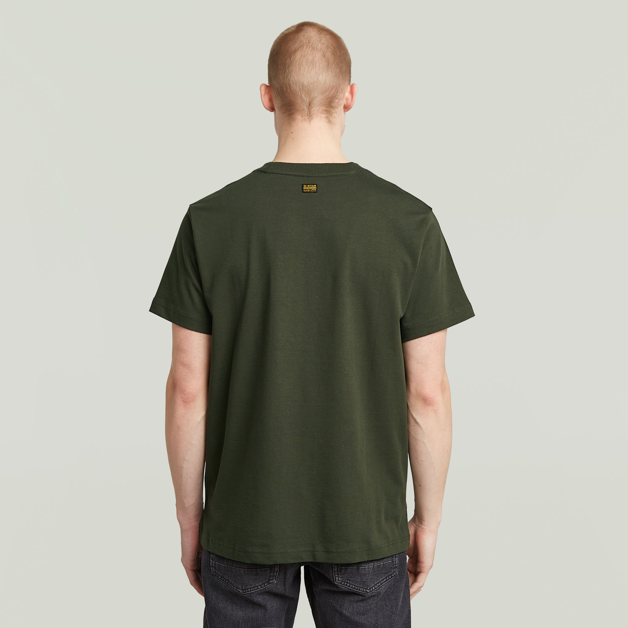 G-Star RAW Seam Detail Loose T-Shirt Grijs Heren