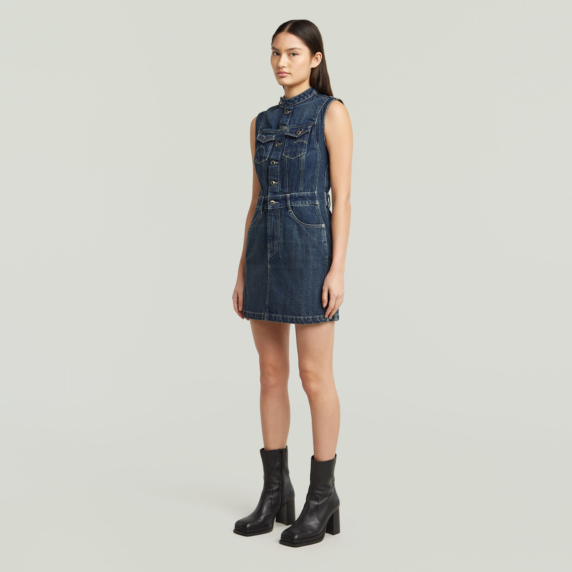 G-Star RAW Moto Slim Jurk Anders Dames