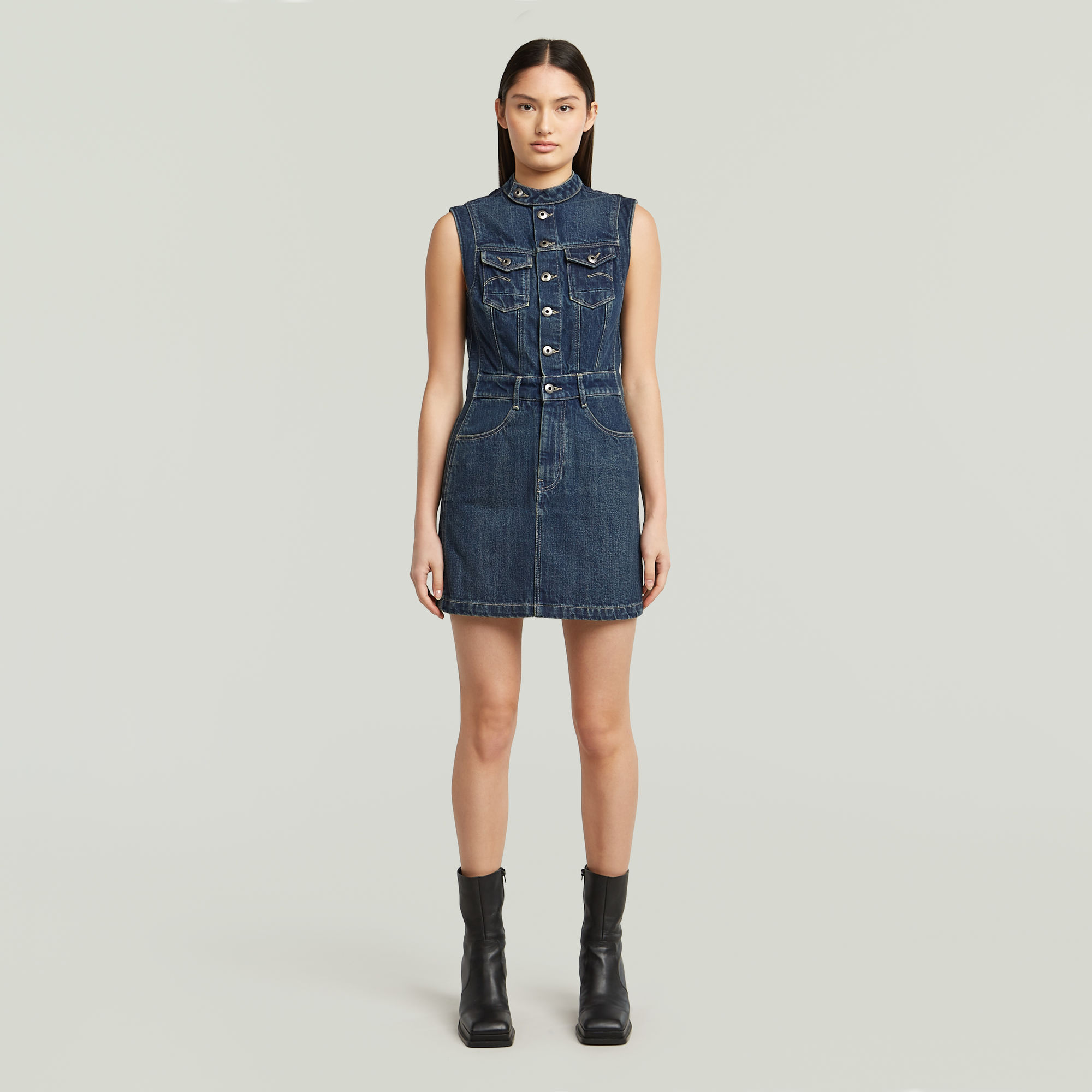 Moto Slim Kleid - Andere - Damen