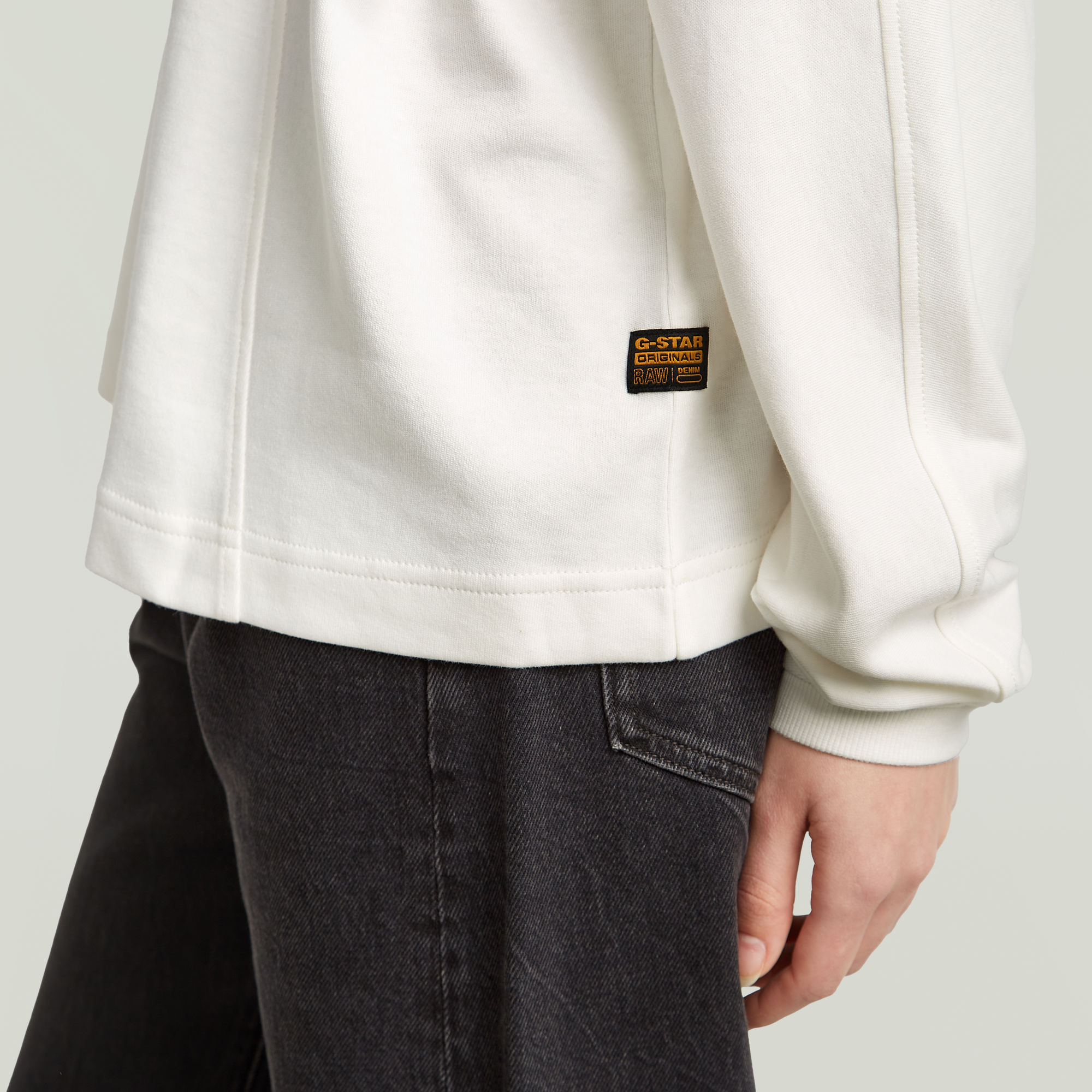 G-Star RAW A Line Oversized T-shirt Wit Dames