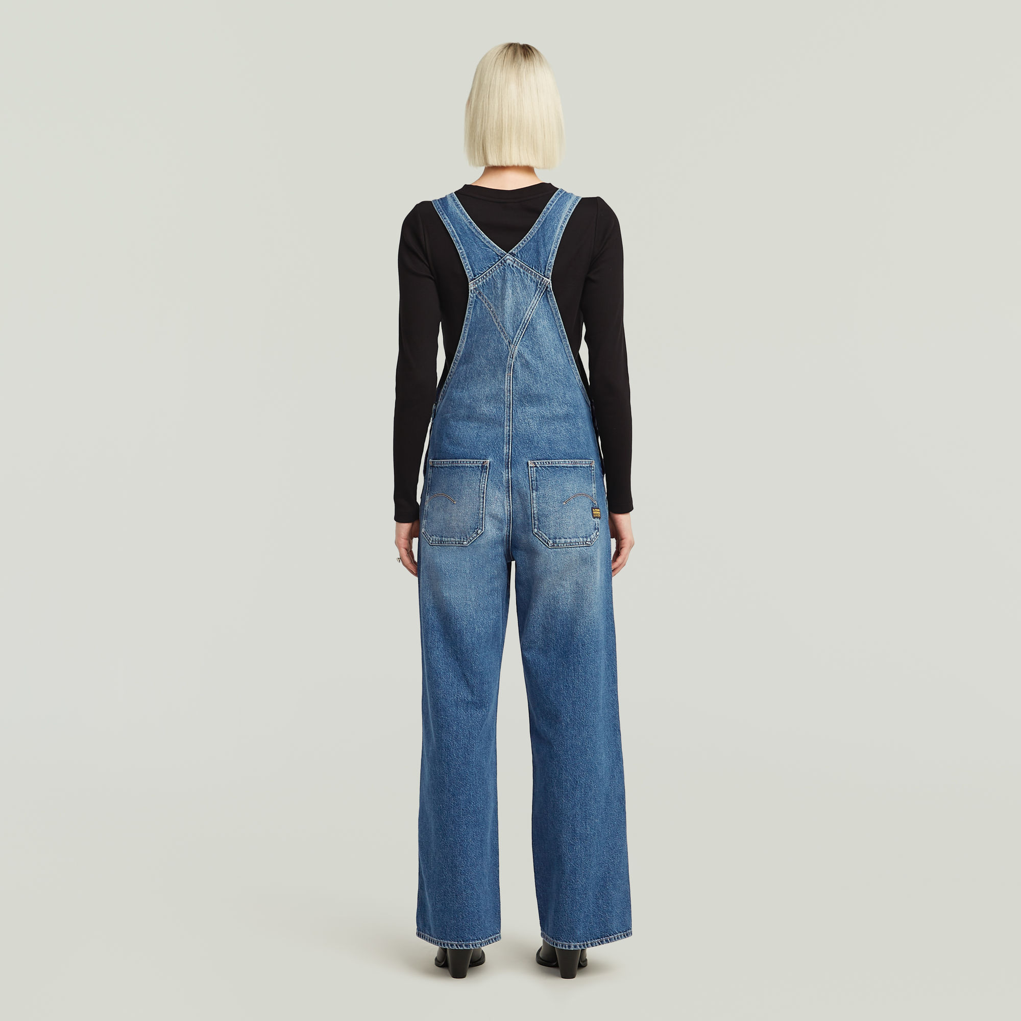 G-Star RAW Straight Leg Tuinbroek Anders Dames