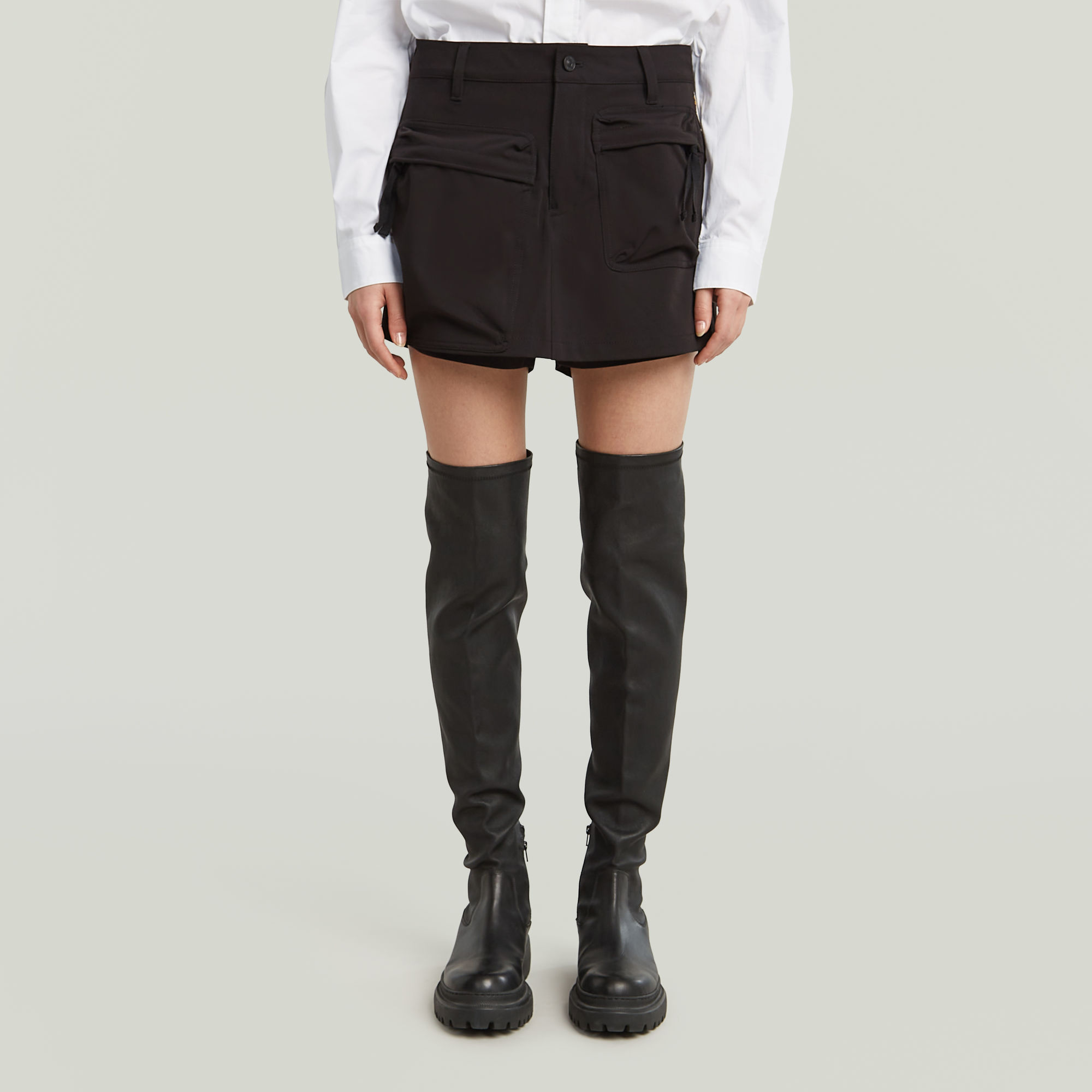 

Cargo Skort - Black - Women