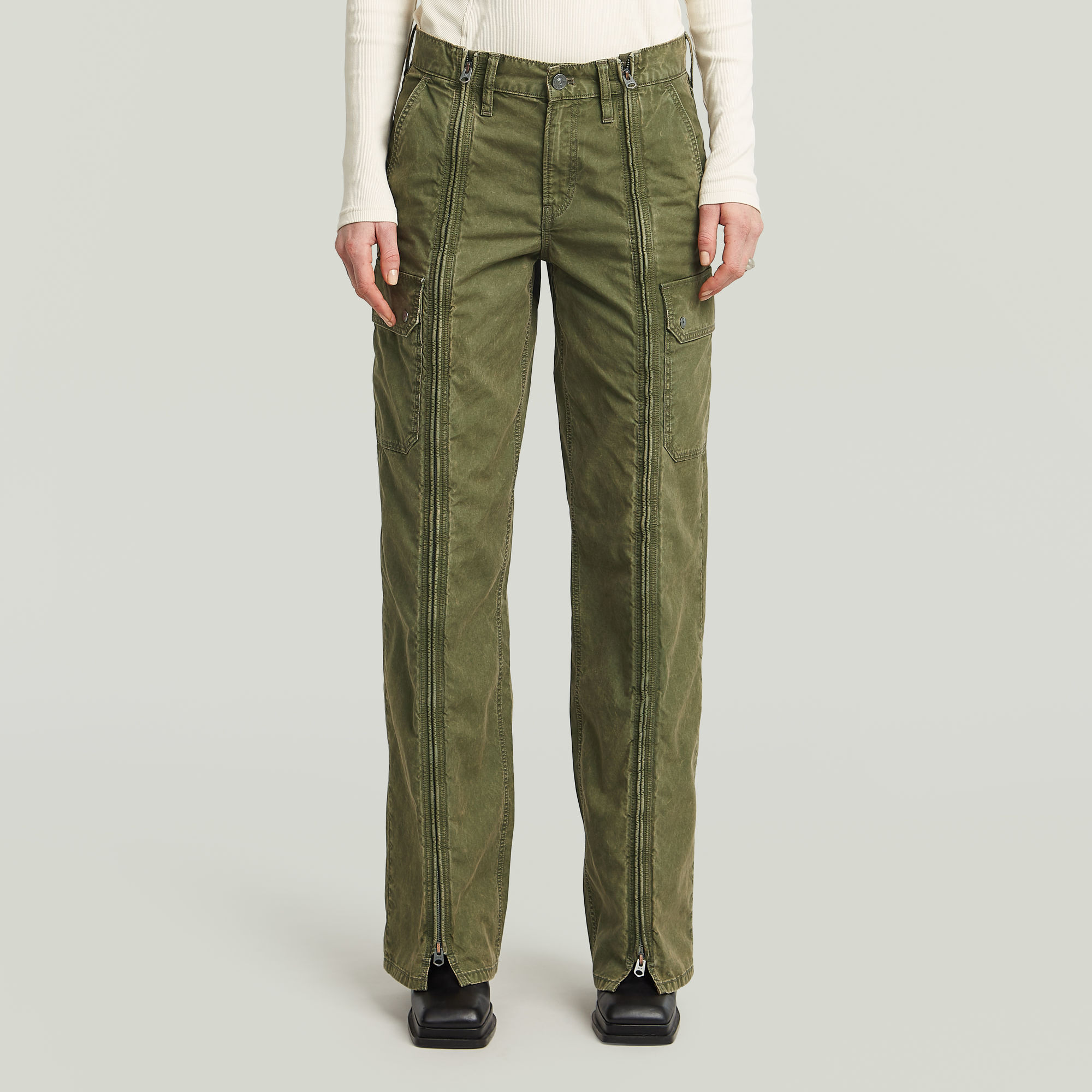G-Star RAW Zip Judee Broek - Groen - Dames