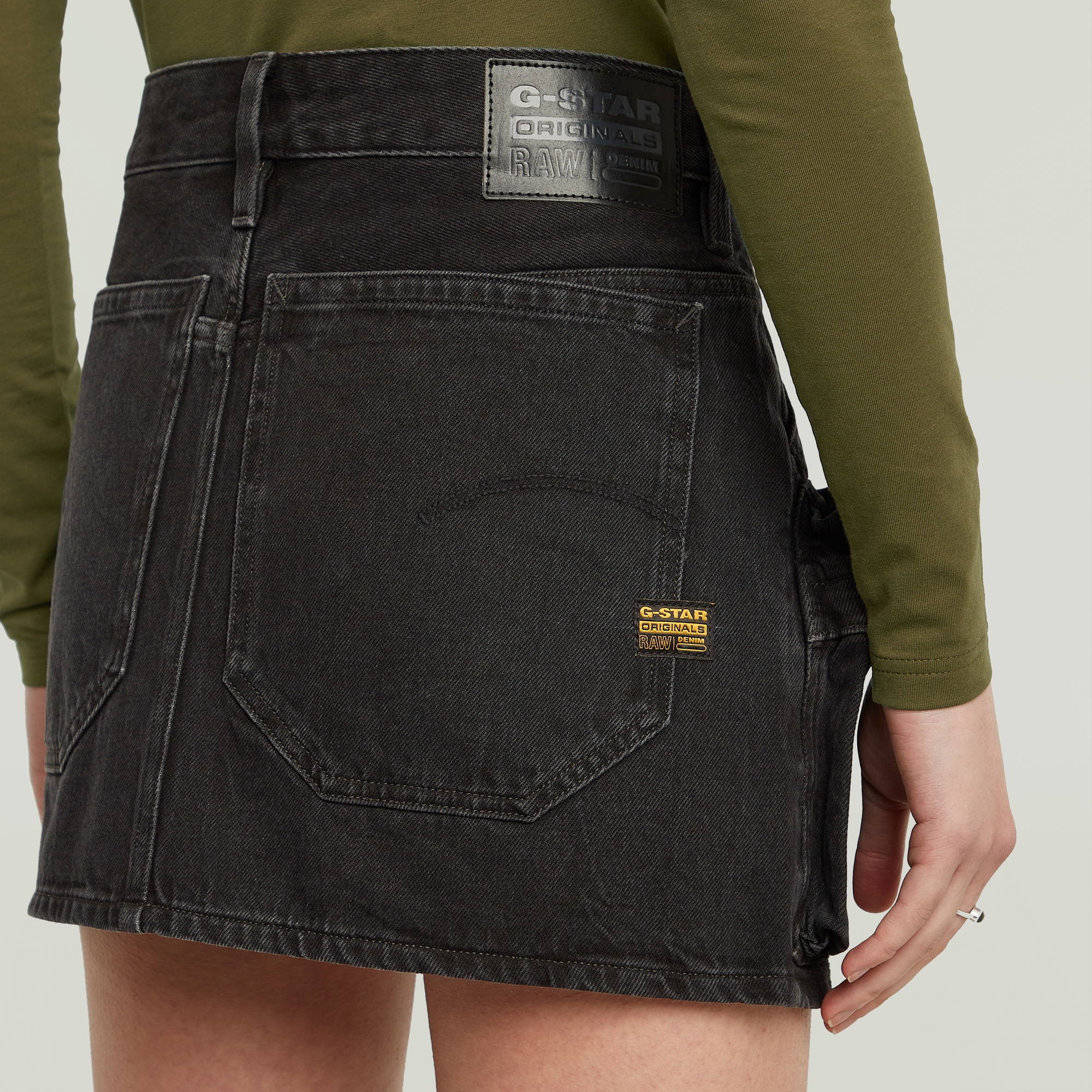 G-Star RAW Mini Cargorok Zwart Dames