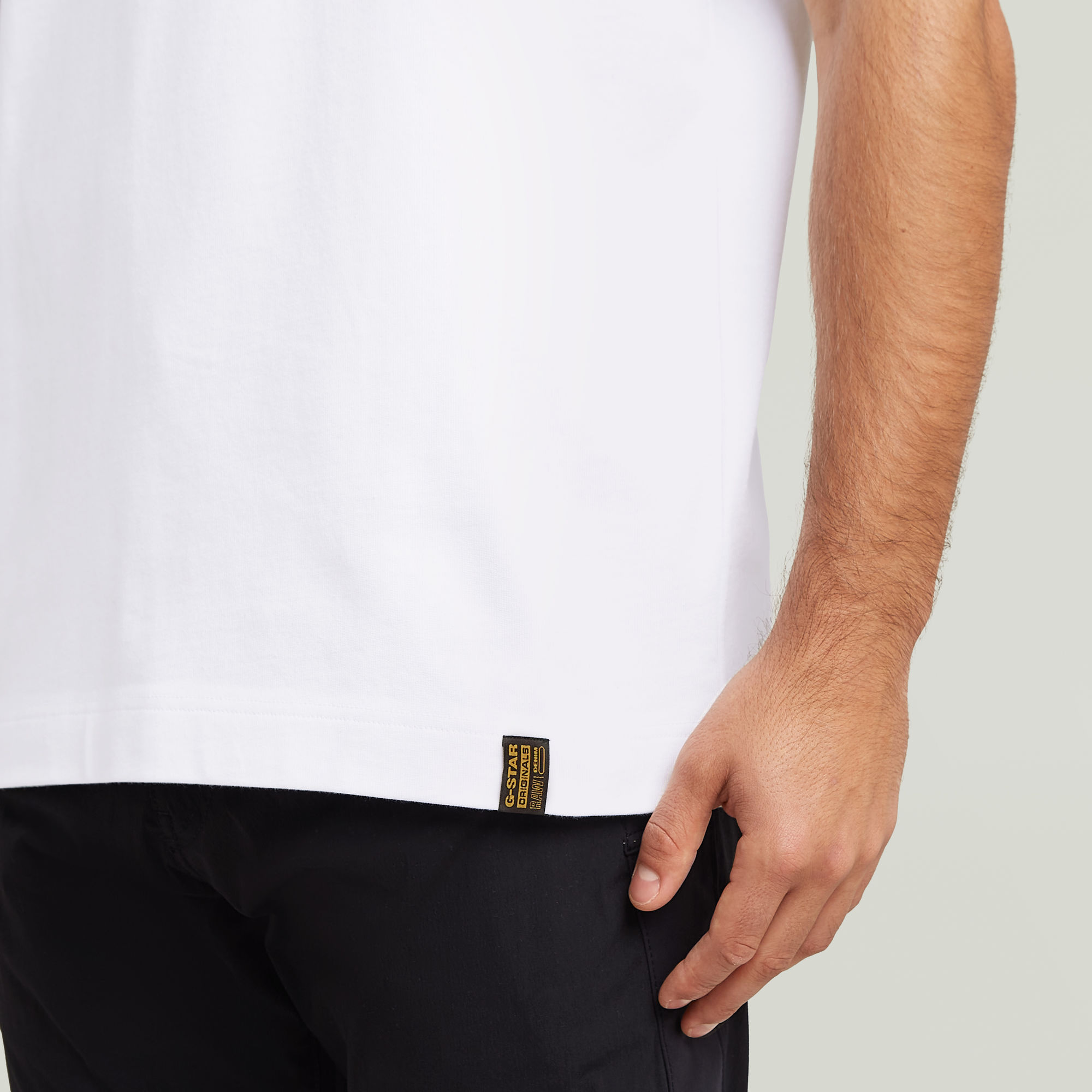 G-Star RAW Essential T-shirt Wit Heren