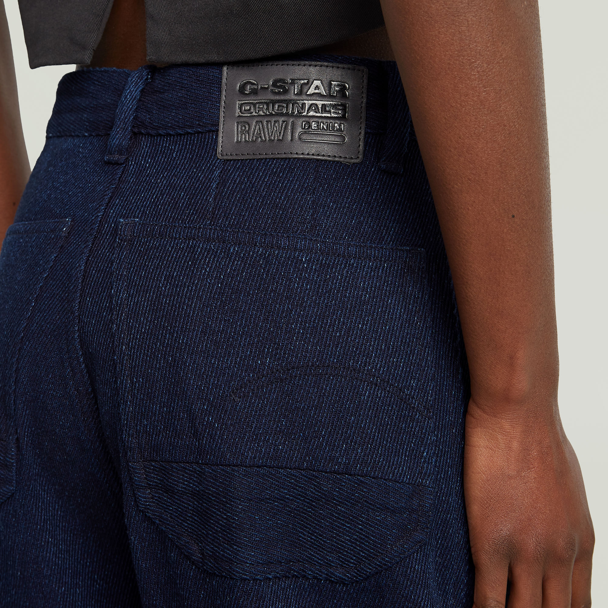 G-Star RAW Roos High Loose Jeans Donkerblauw Dames