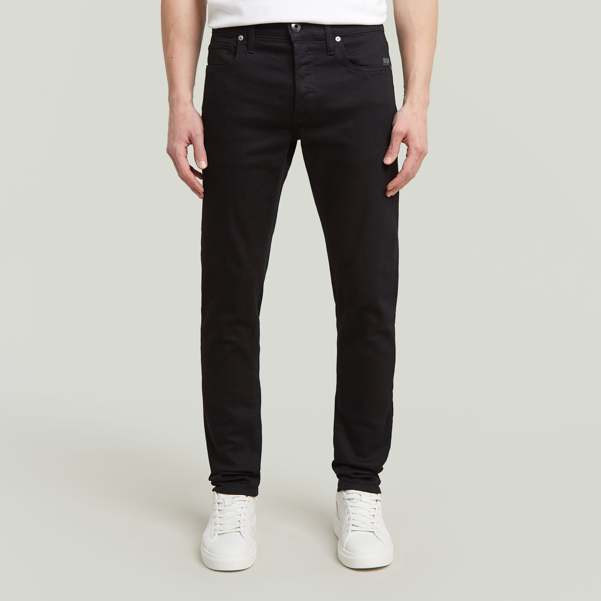 

3301 Slim Jeans - Black - Men