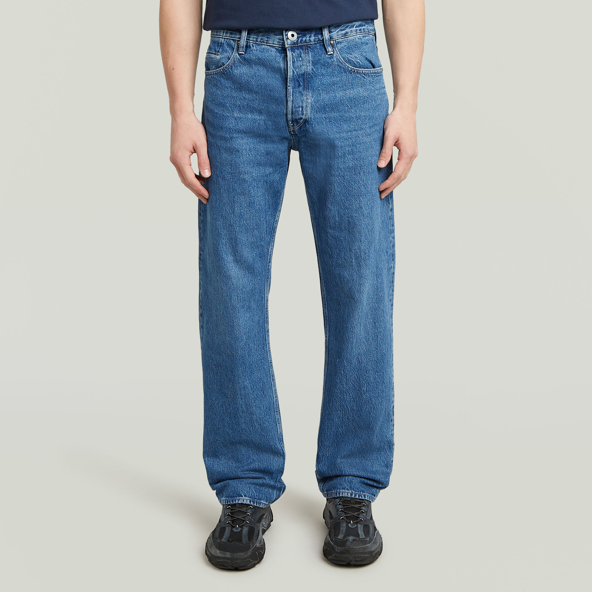 

Dakota Regular Straight Jeans - Medium blue - Men