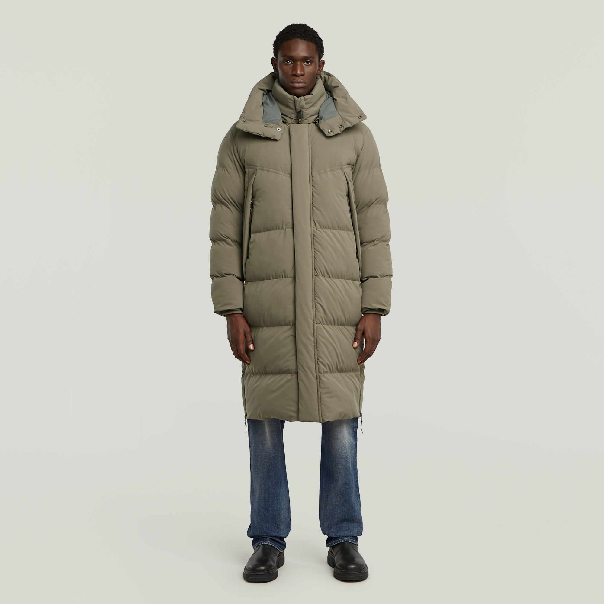 G-Whistler XL Long Blanket Jacke - Braun - Herren