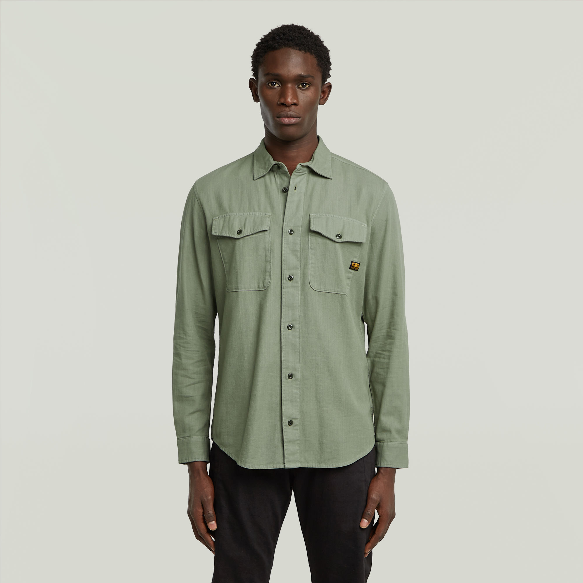 

Marine Slim Shirt - Green - Men