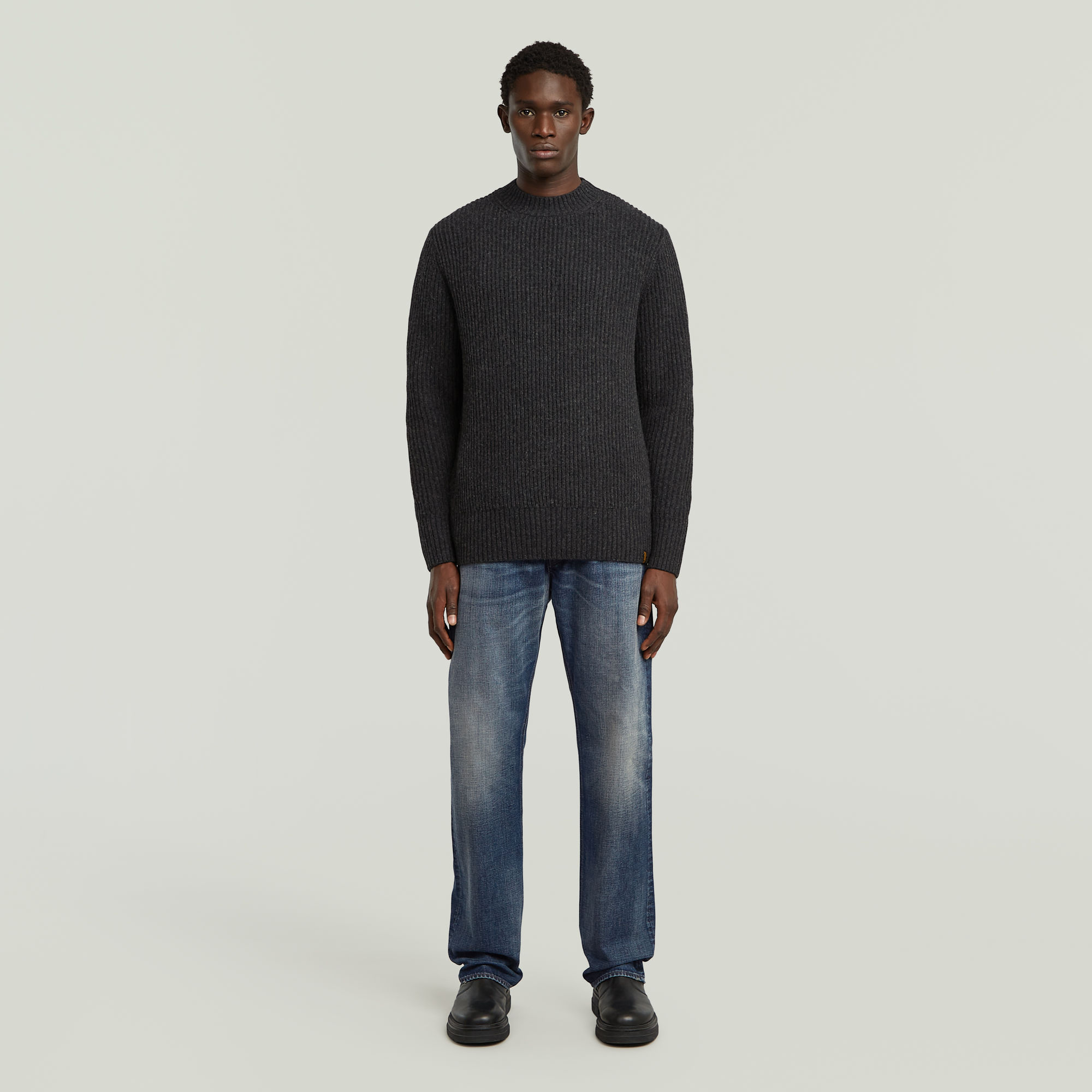 Thumbnail - Essential Ribbed Knit - Mehrfarbig - Herren