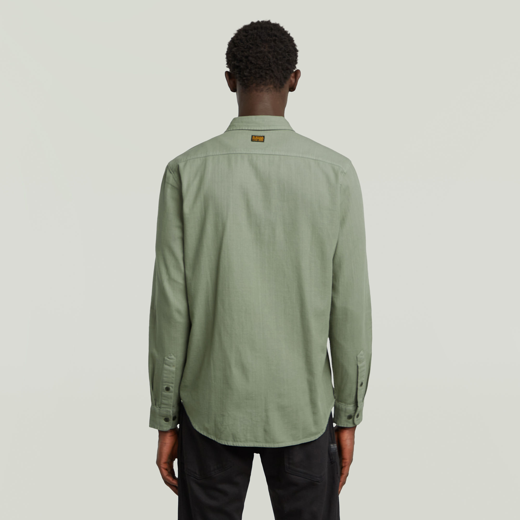 G-Star RAW Marine Slim Overhemd Groen Heren