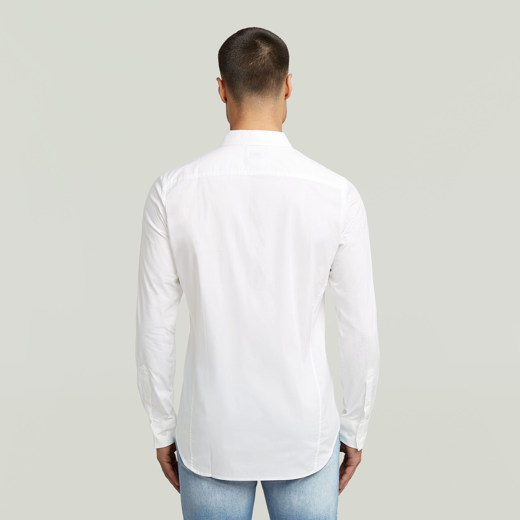 G-Star RAW Uniform Slim Shirt Wit Heren