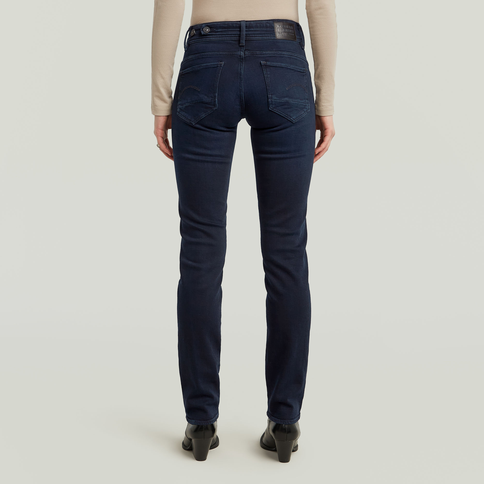 G-Star RAW Midge Slim Straight Jeans Anders Dames