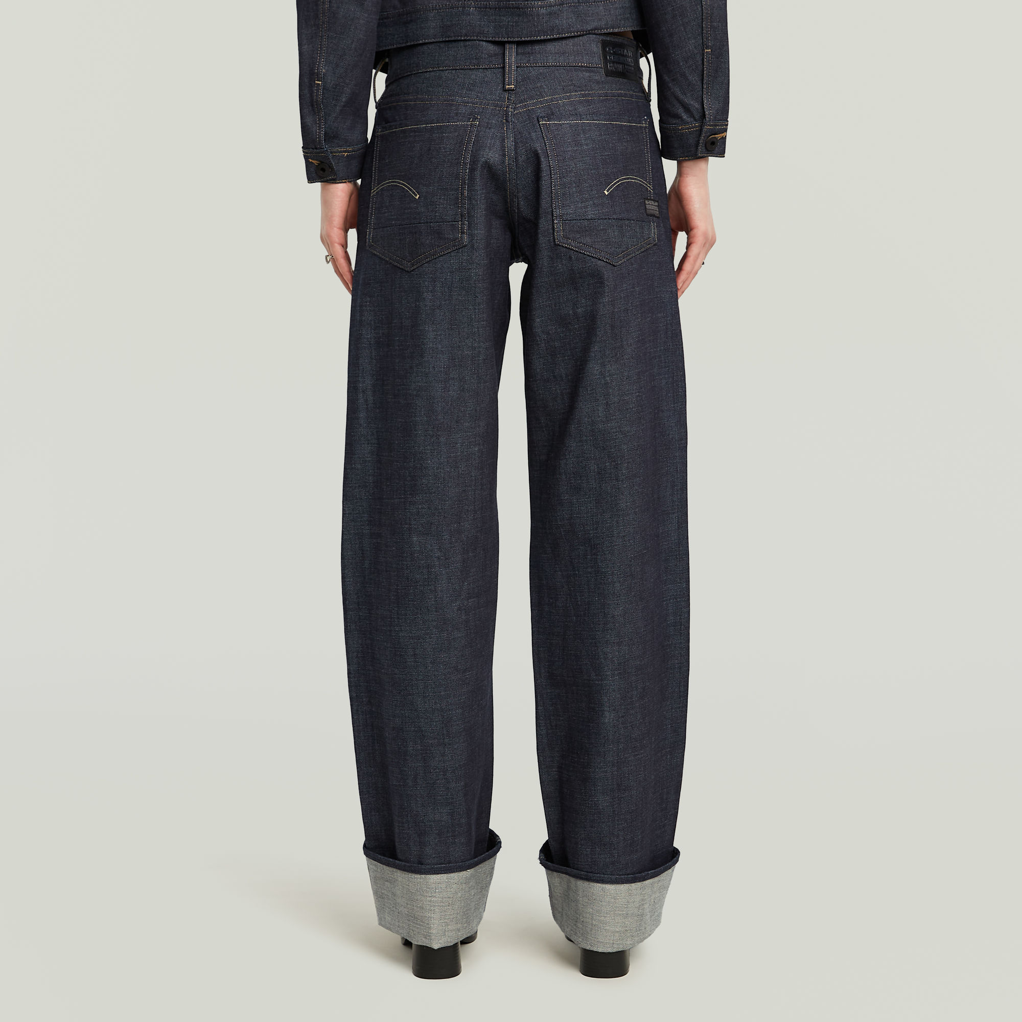G-Star RAW Judee Selvedge Jeans Donkerblauw Dames