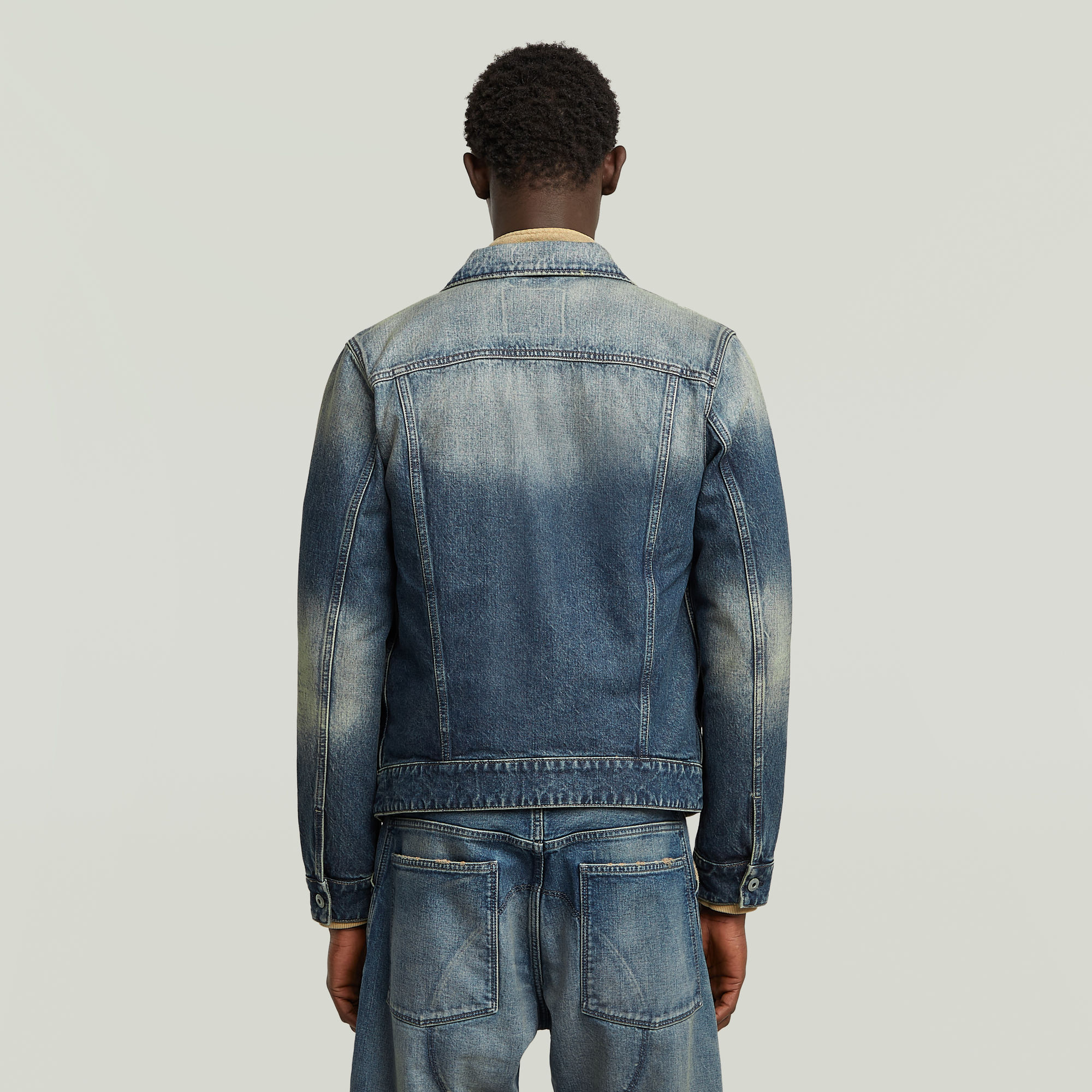 G-Star RAW Essential Arc 3D Unisex Jack Midden blauw Heren