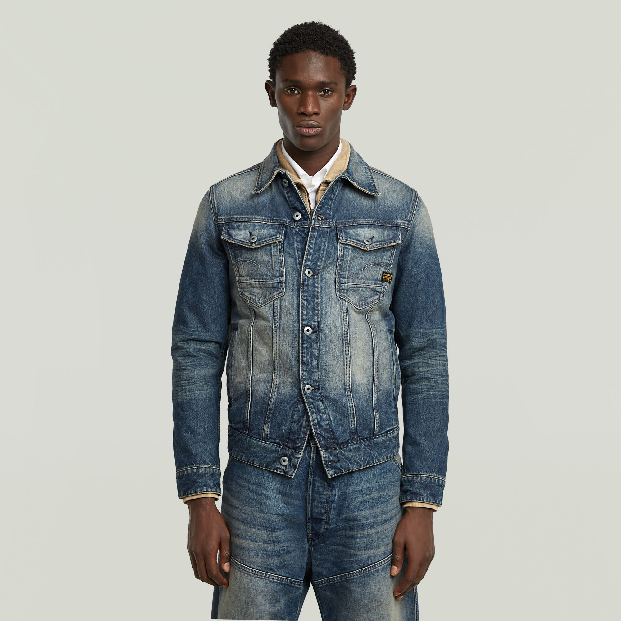 

Essential Arc 3D Unisex Jacket - Medium blue - Men