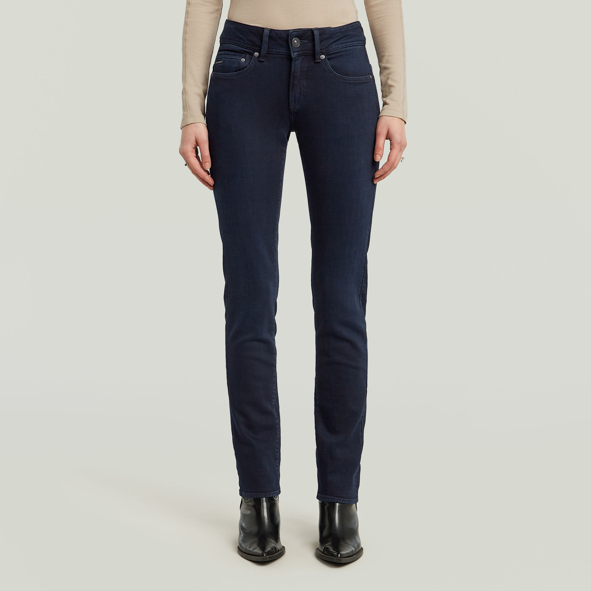 Midge Slim Straight Jeans - Andere - Damen