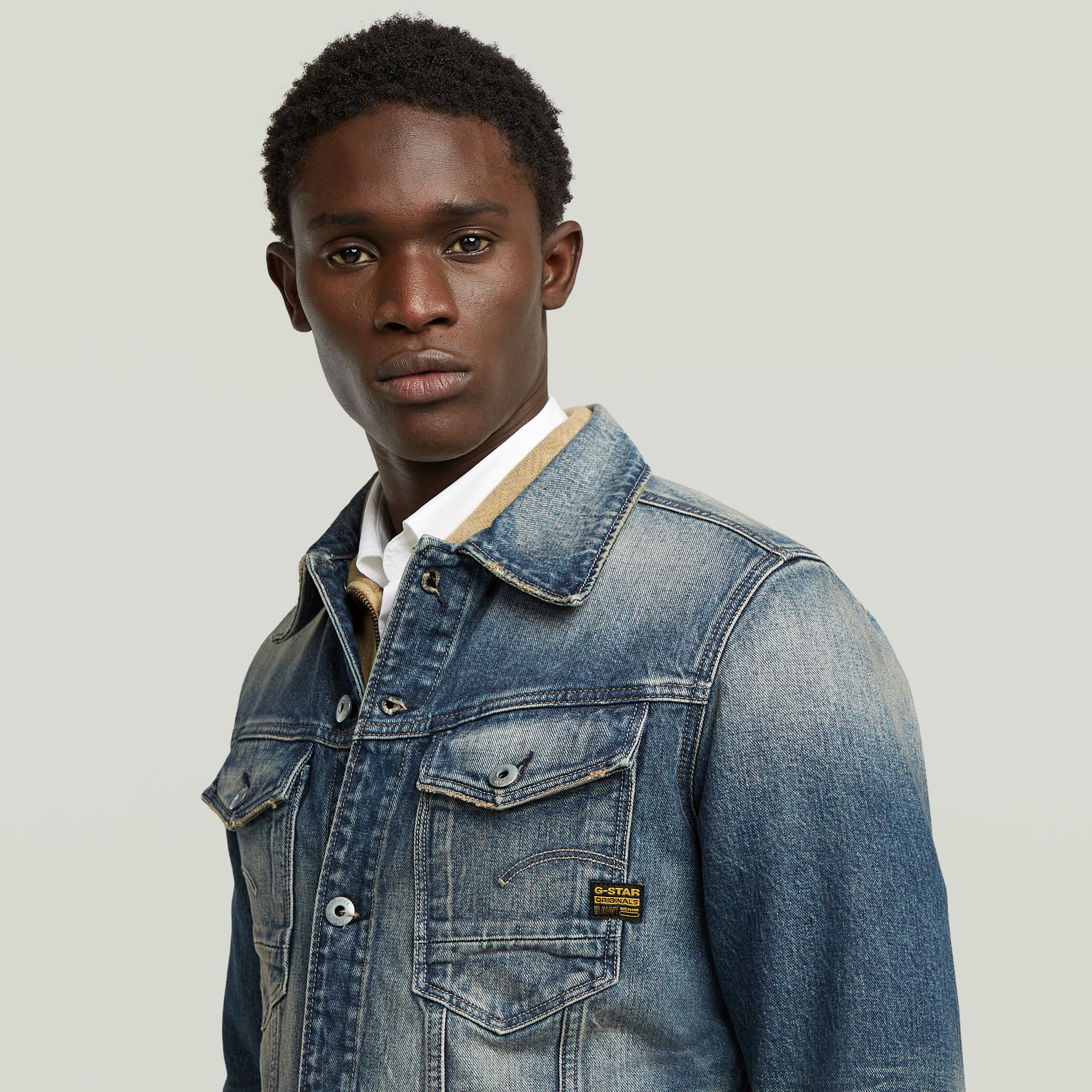 G-Star RAW Essential Arc 3D Unisex Jack Midden blauw Heren