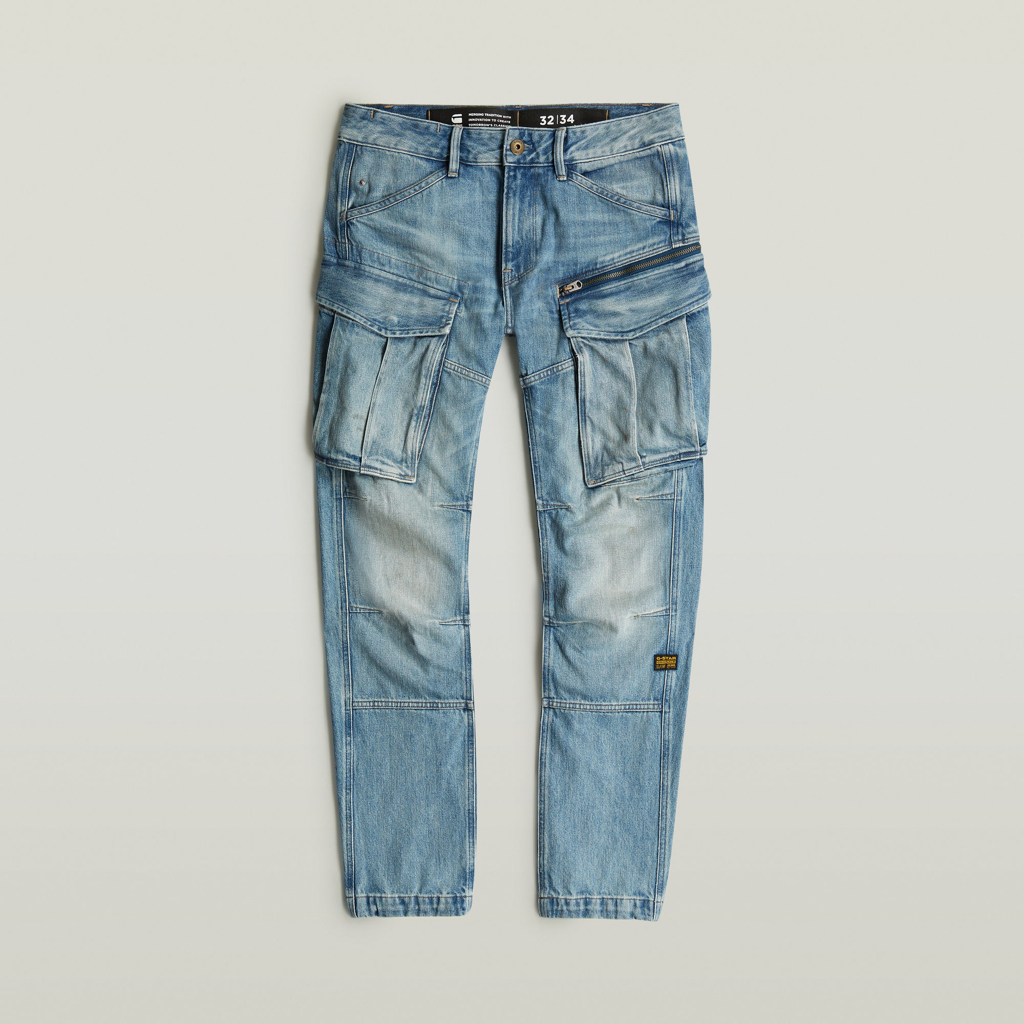 Thumbnail - Rovic Zip Regular Tapered Jeans - Andere - Herren